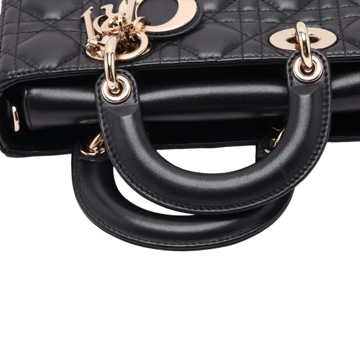 Dior Small Lambskin Cannage Lady D-Joy