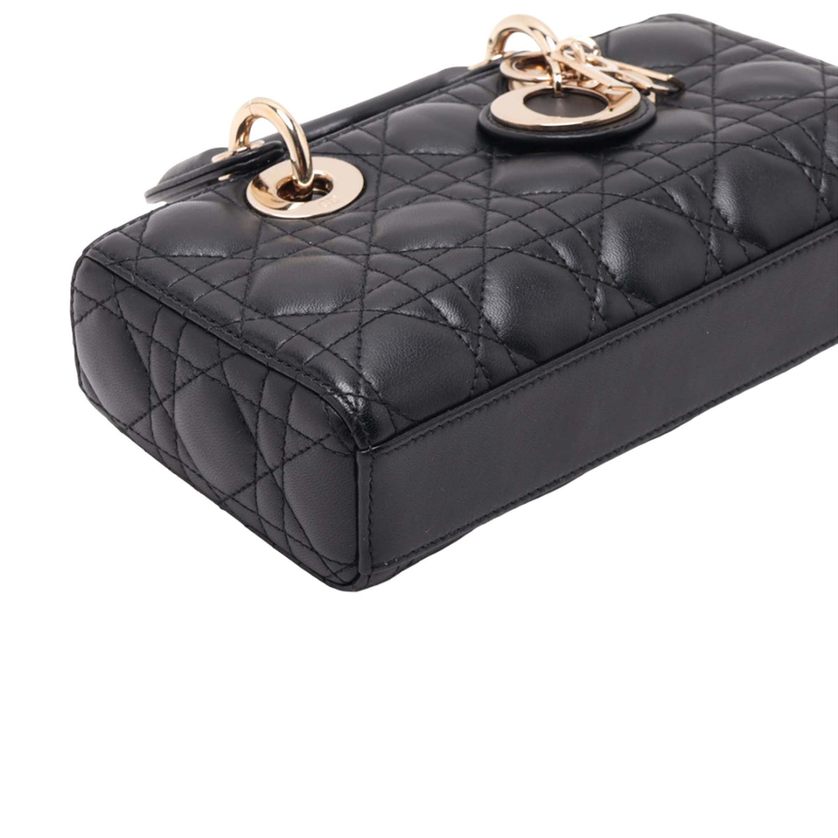 Dior Small Lambskin Cannage Lady D-Joy