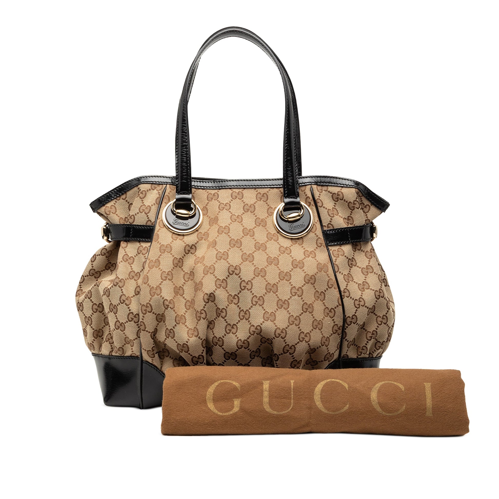 Gucci GG Canvas Full Moon Tote