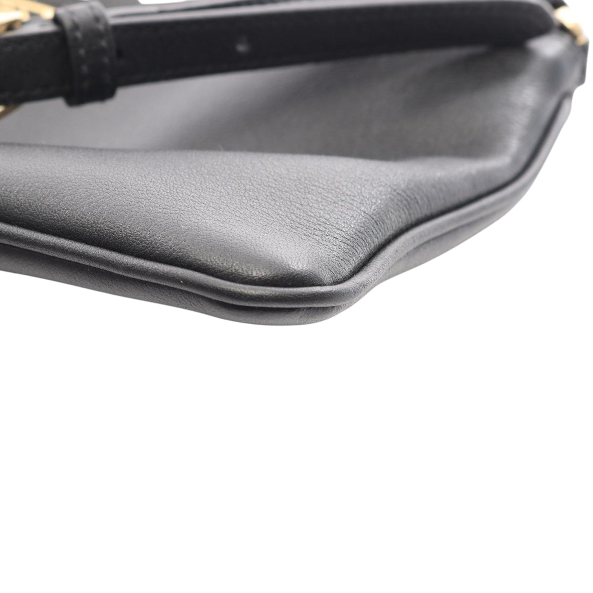 Prada Vitello Daino Crossbody — Black