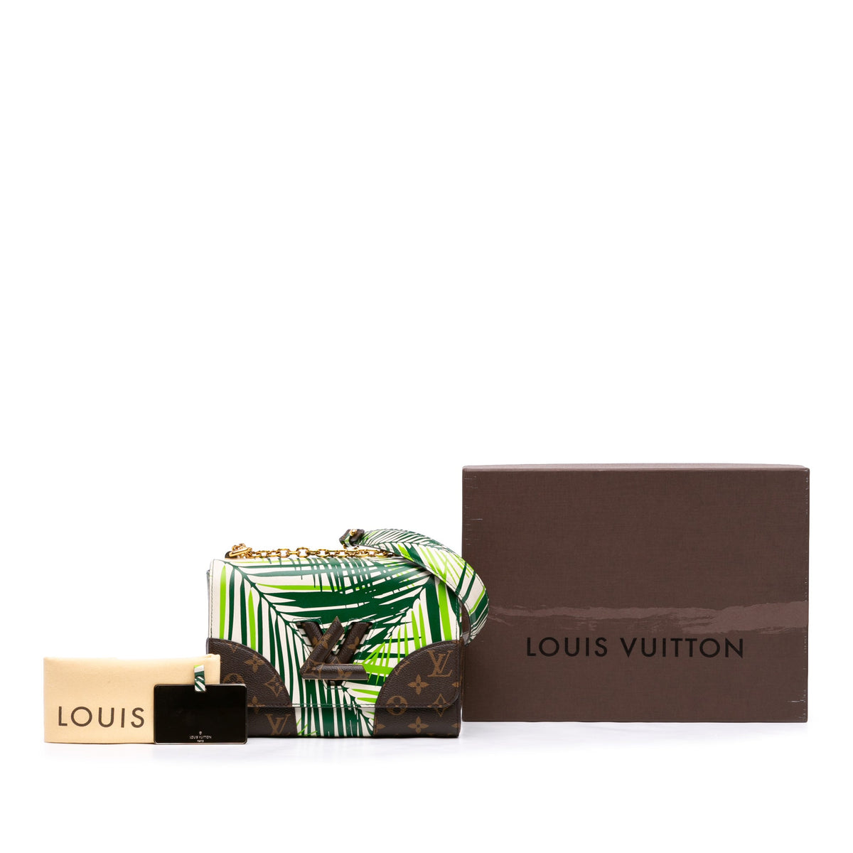 Louis Vuitton Monogram Palm Print Twist MM