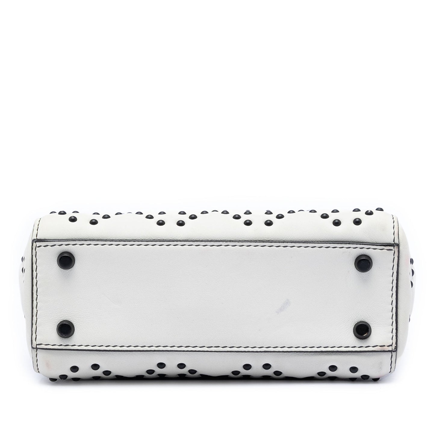 Dior Mini Ultra Matte Calfskin Cannage Studded Supple Lady Dior