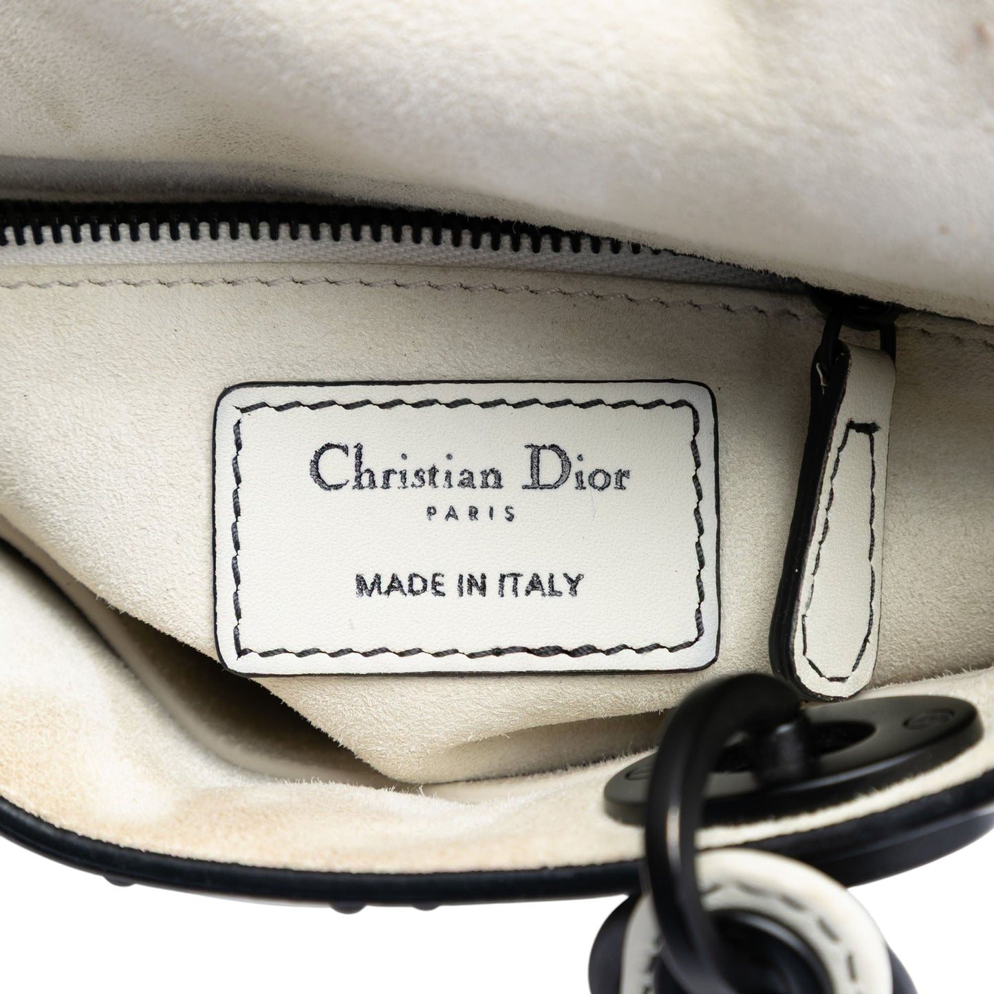 Dior Mini Ultra Matte Calfskin Cannage Studded Supple Lady Dior