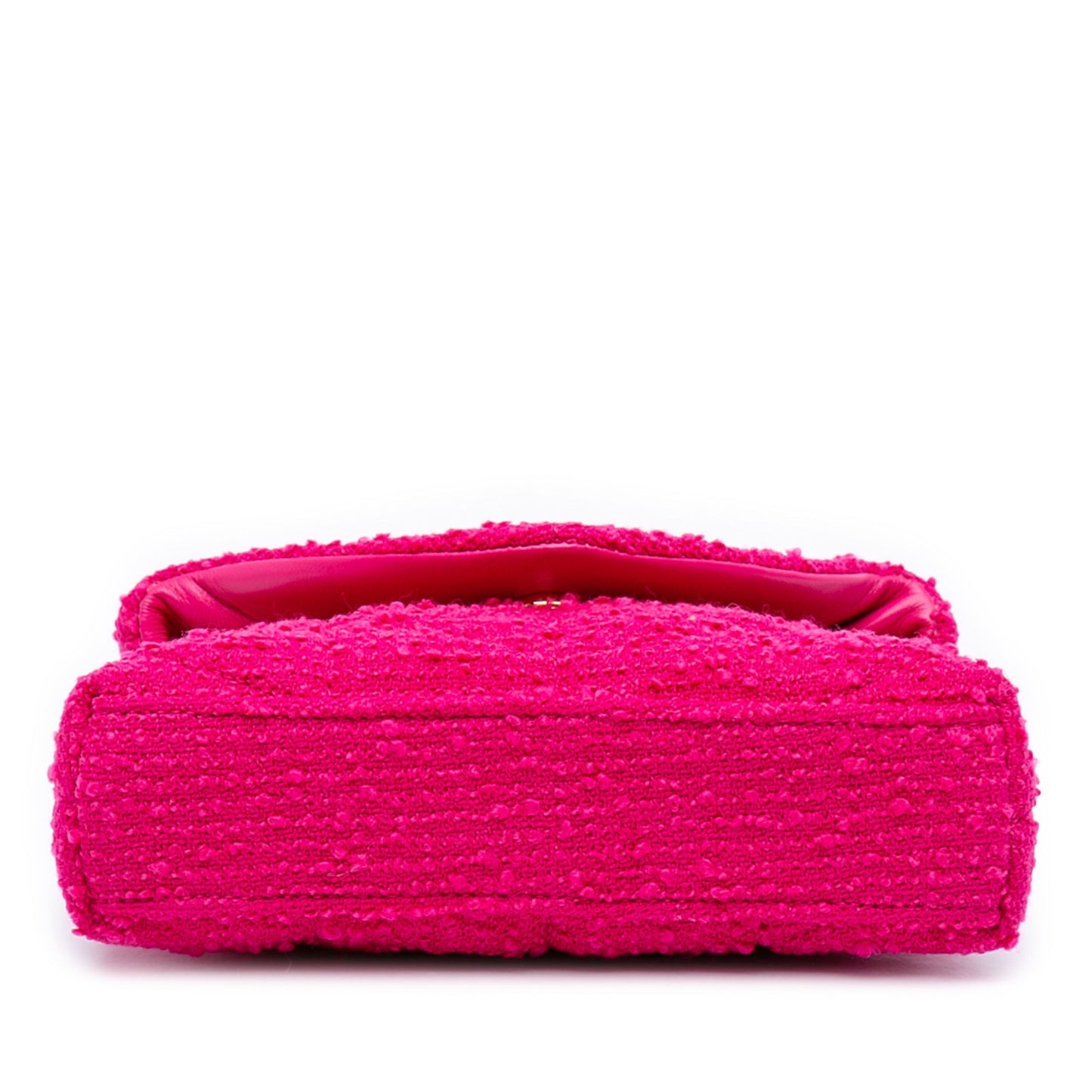 Saint Laurent Toy Matelasse Boucle Tweed Monogram LouLou Puffer Crossbody
