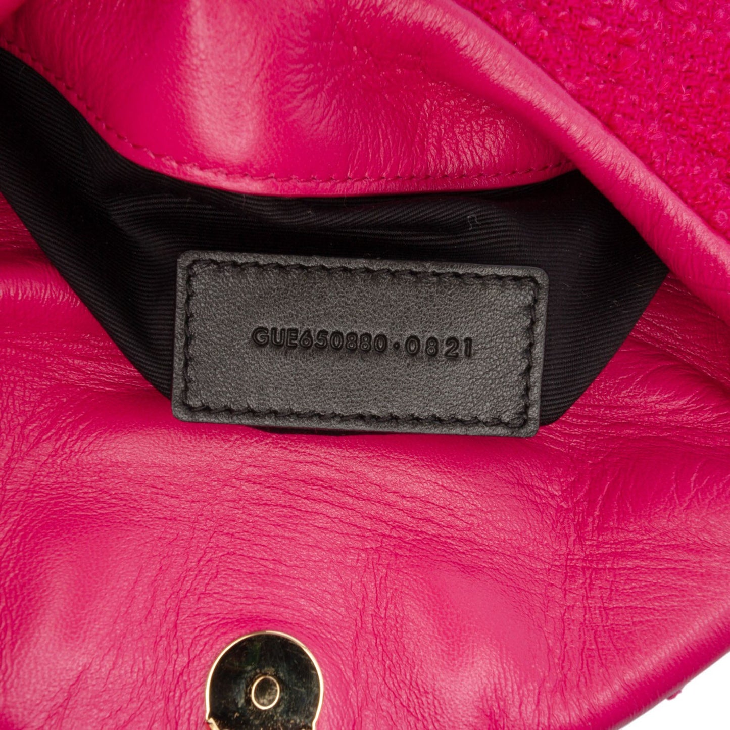 Saint Laurent Toy Matelasse Boucle Tweed Monogram LouLou Puffer Crossbody