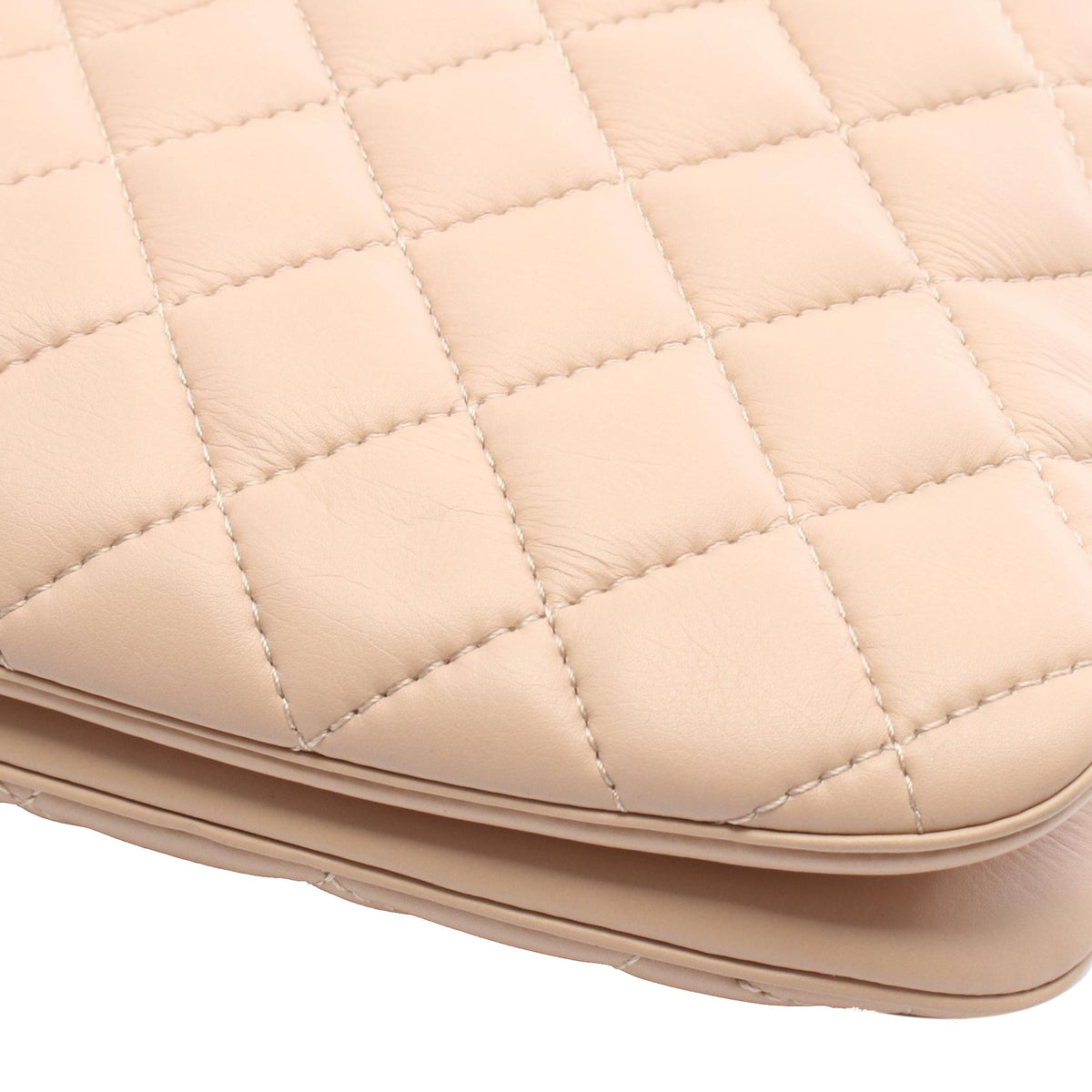 Chanel CC Quilted Lambskin Satchel