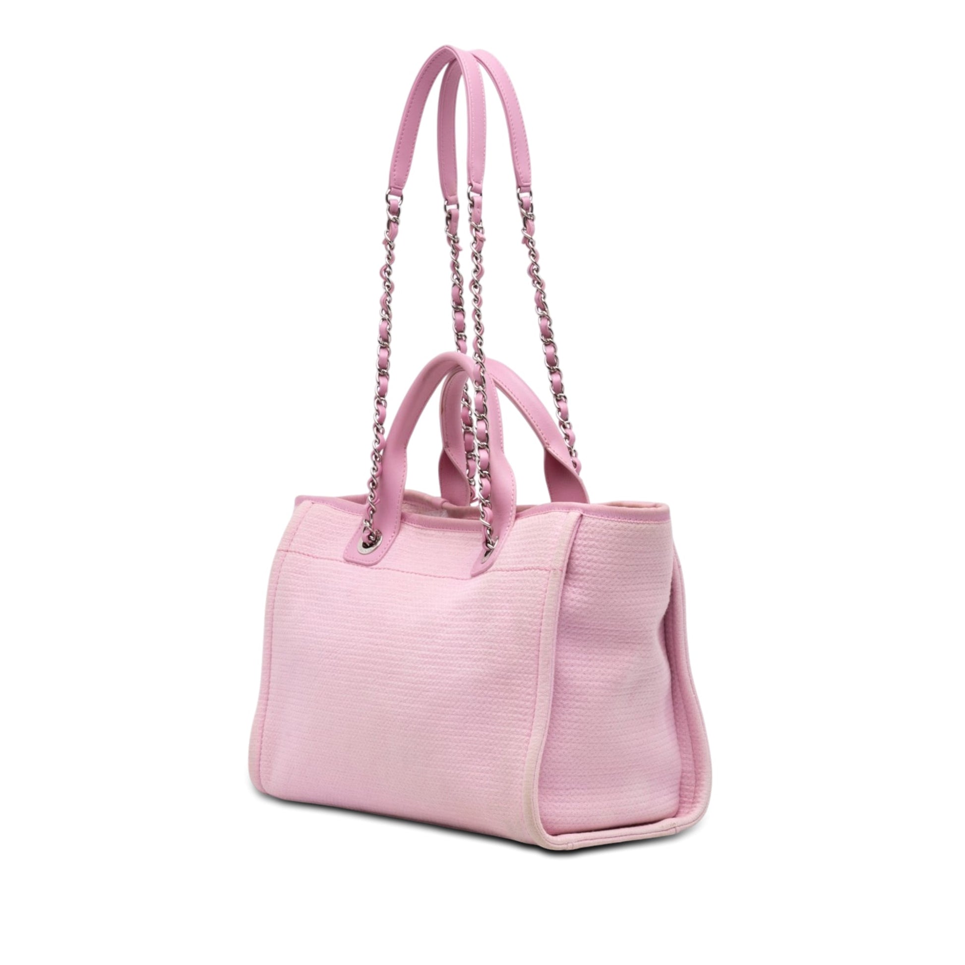 Chanel Small Canvas Deauville Tote