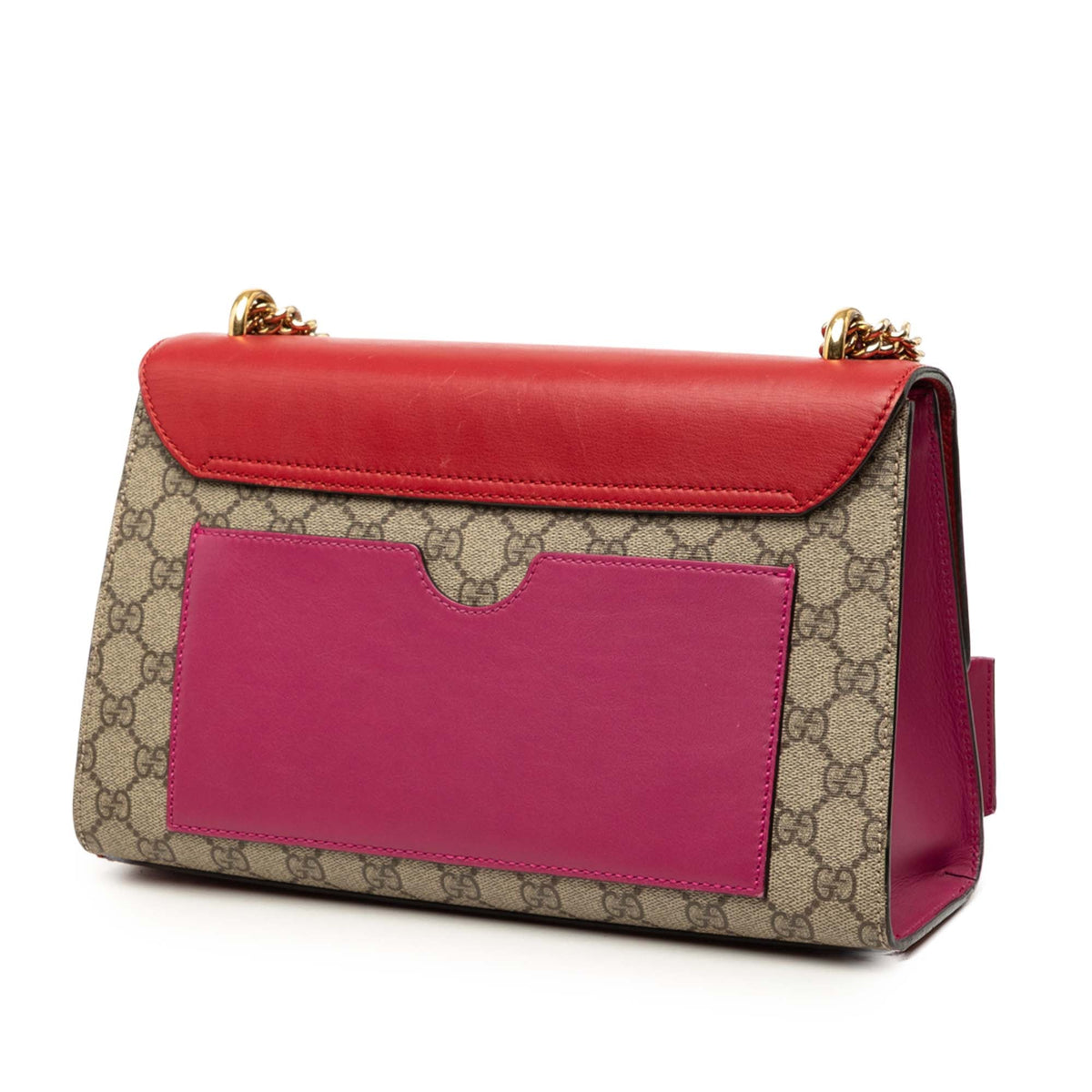 Gucci Medium GG Supreme Padlock Shoulder Bag