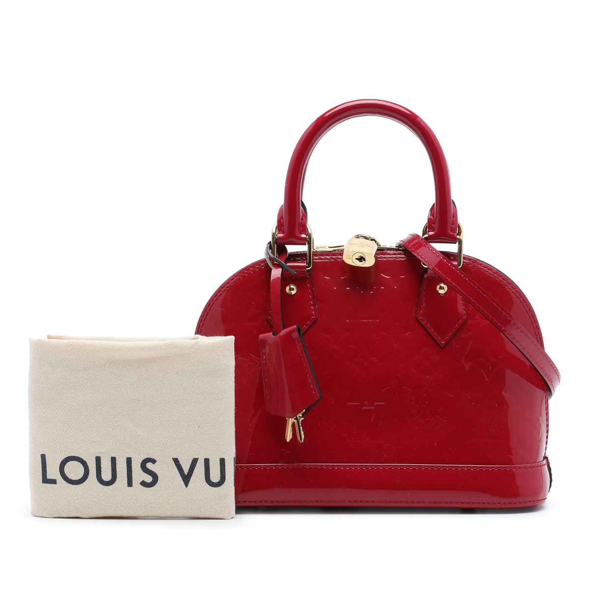 Louis Vuitton Monogram Vernis Alma BB