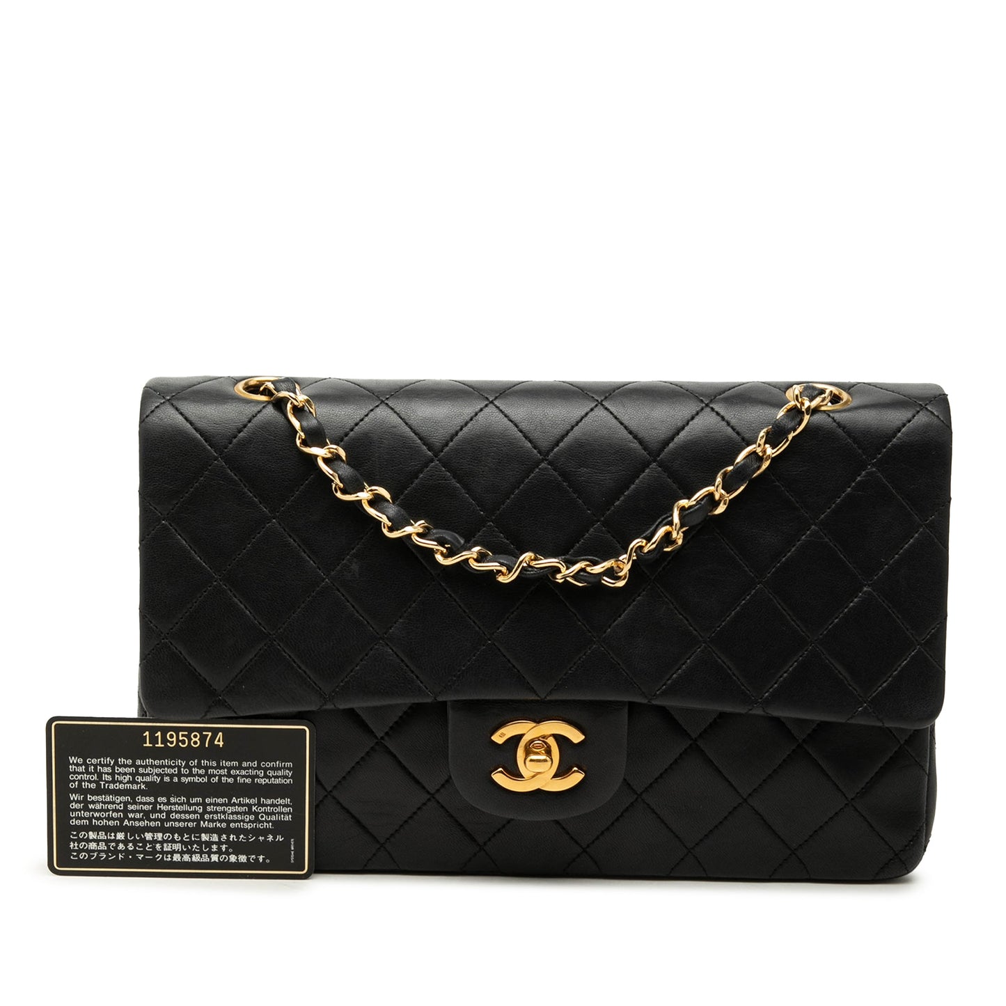Chanel Medium Classic Lambskin Double Flap