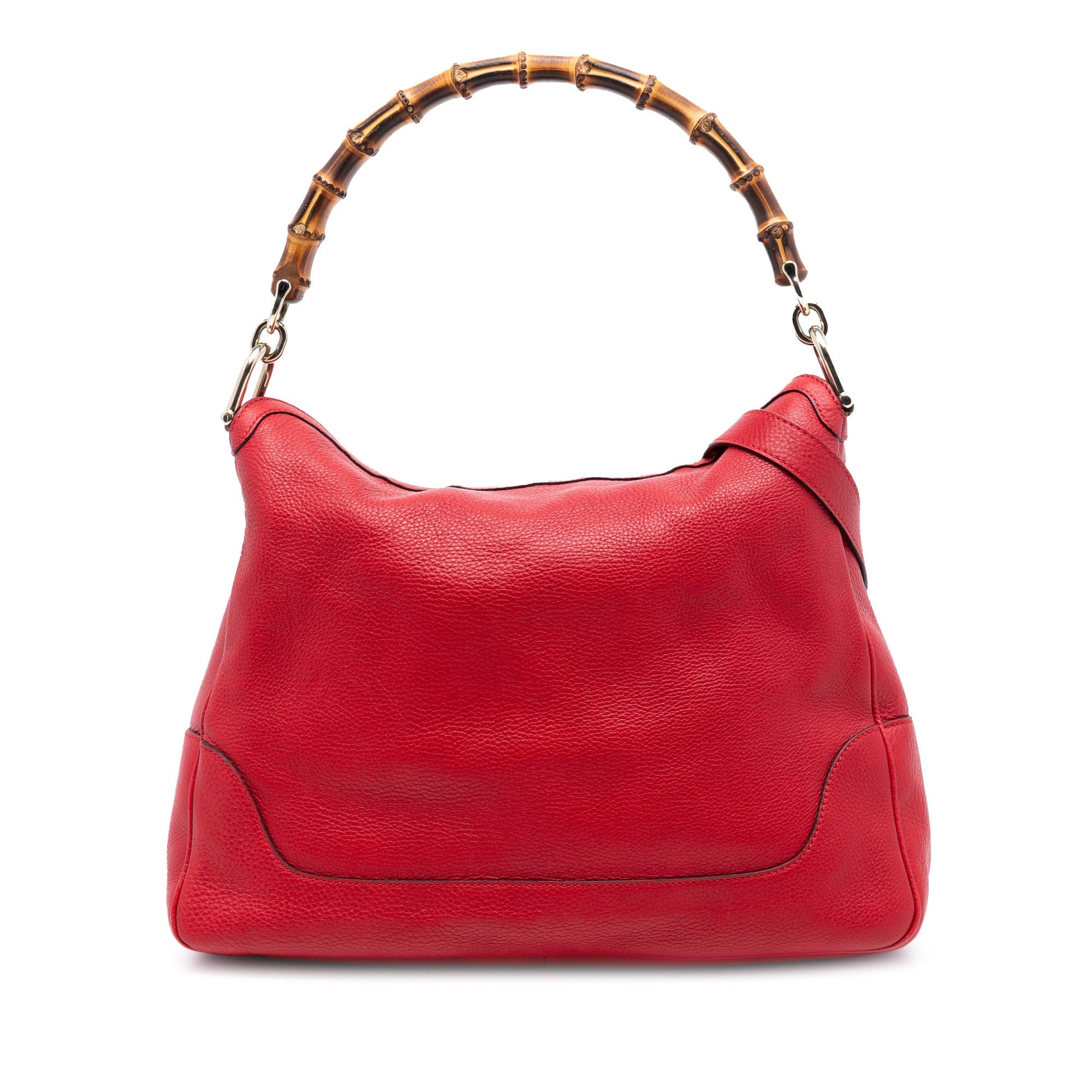 Gucci Calfskin Bamboo Diana Satchel