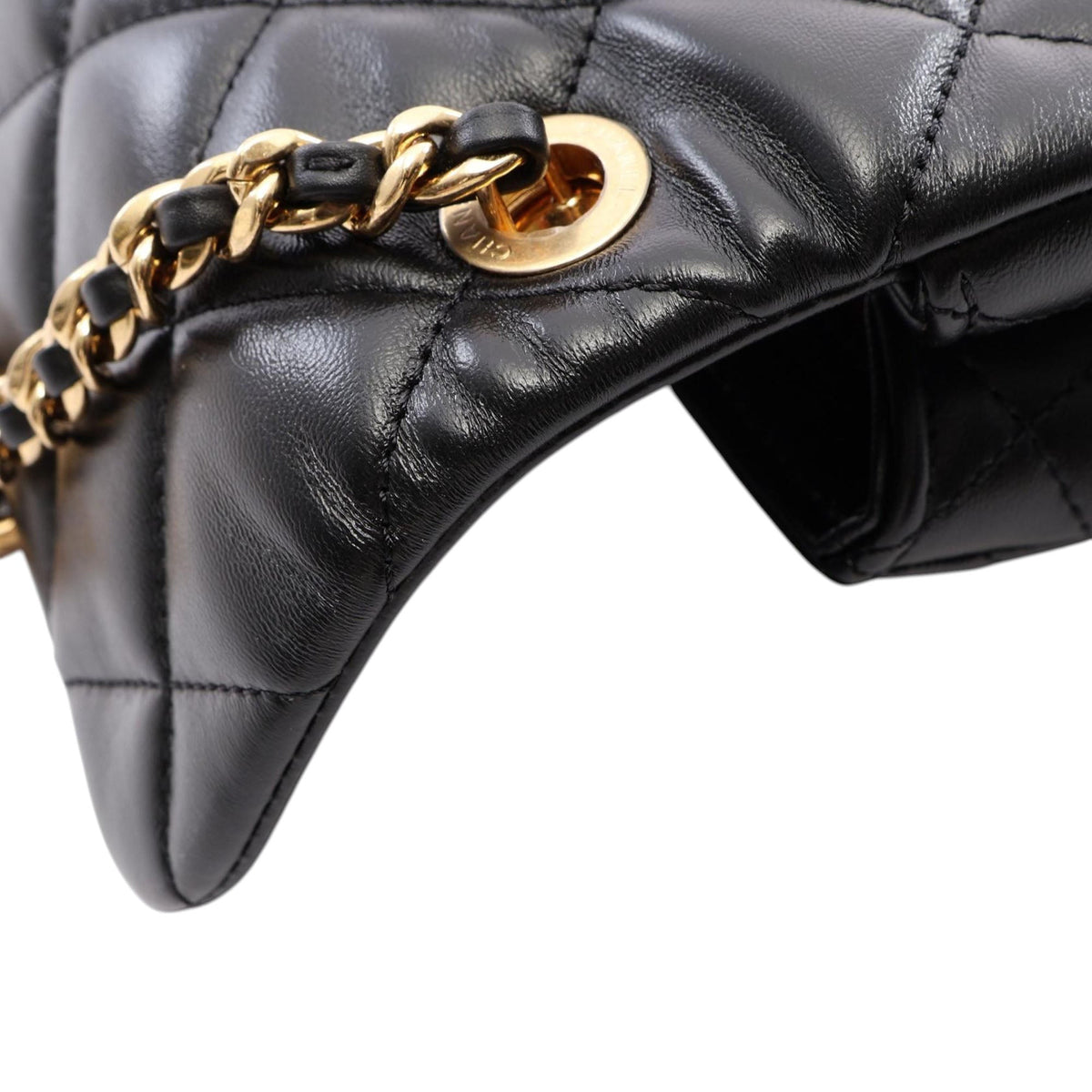 Chanel Mini CC Quilted Lambskin Flap