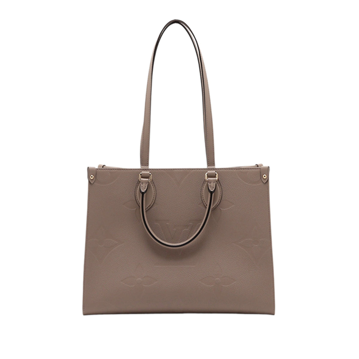 Louis Vuitton Monogram Empreinte OnTheGo MM — Beige
