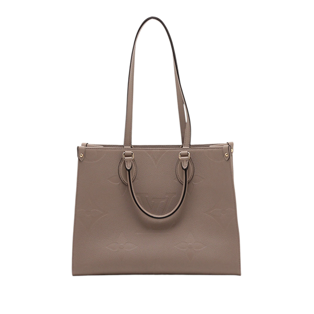 Louis Vuitton Monogram Empreinte OnTheGo MM — Beige