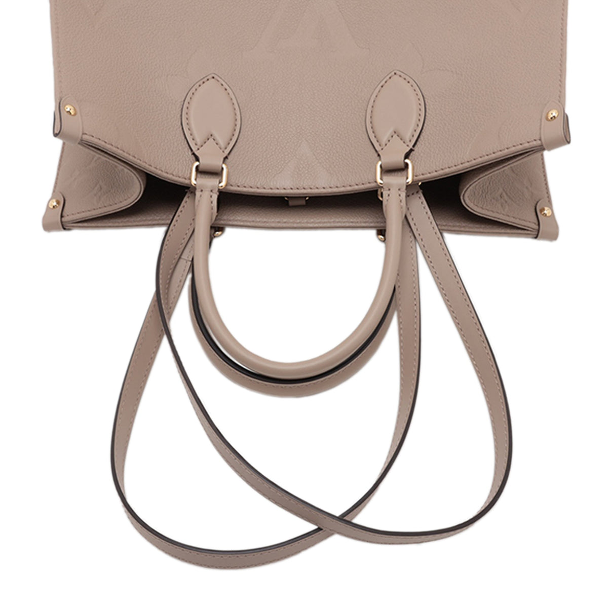 Louis Vuitton Monogram Empreinte OnTheGo MM — Beige