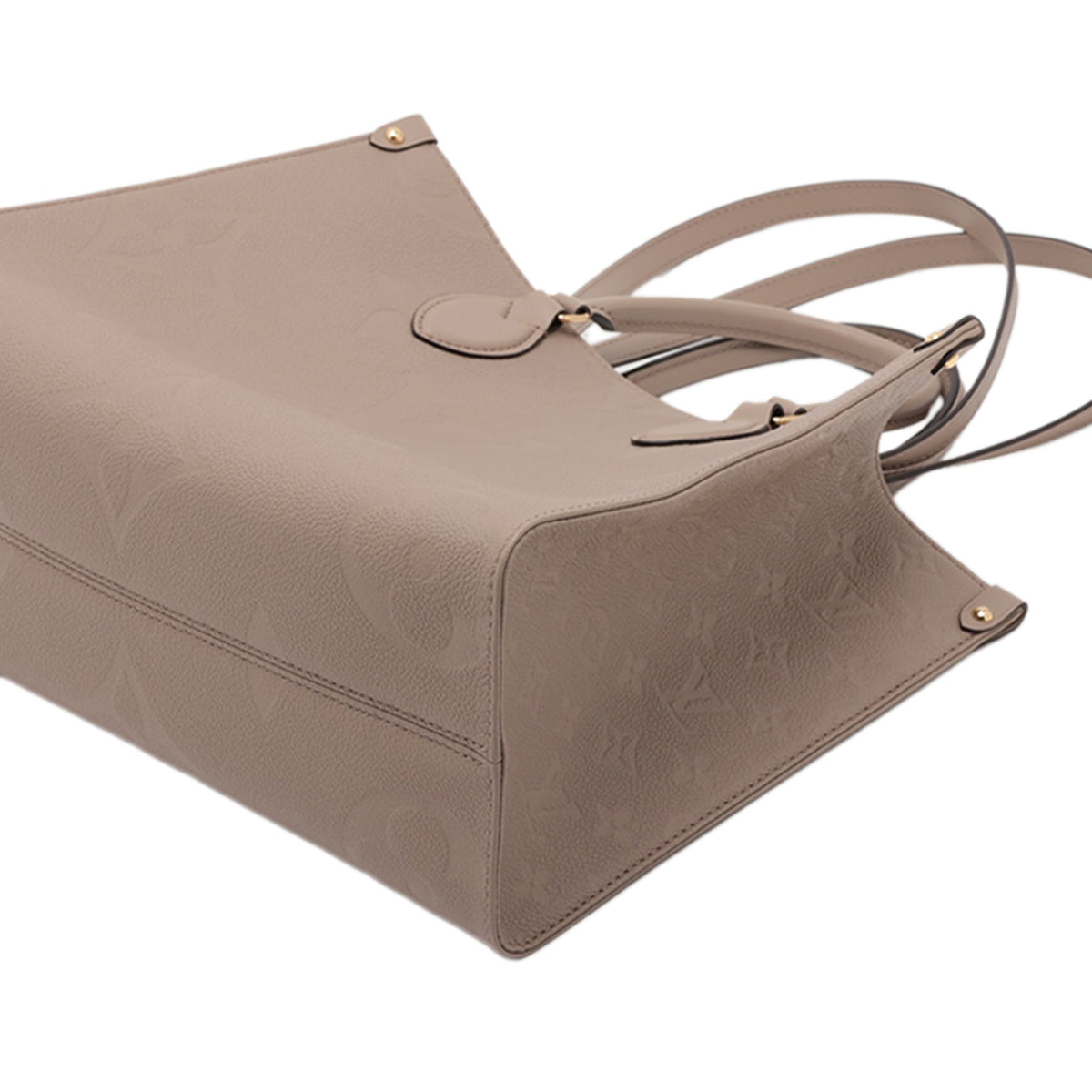 Louis Vuitton Monogram Empreinte OnTheGo MM — Beige