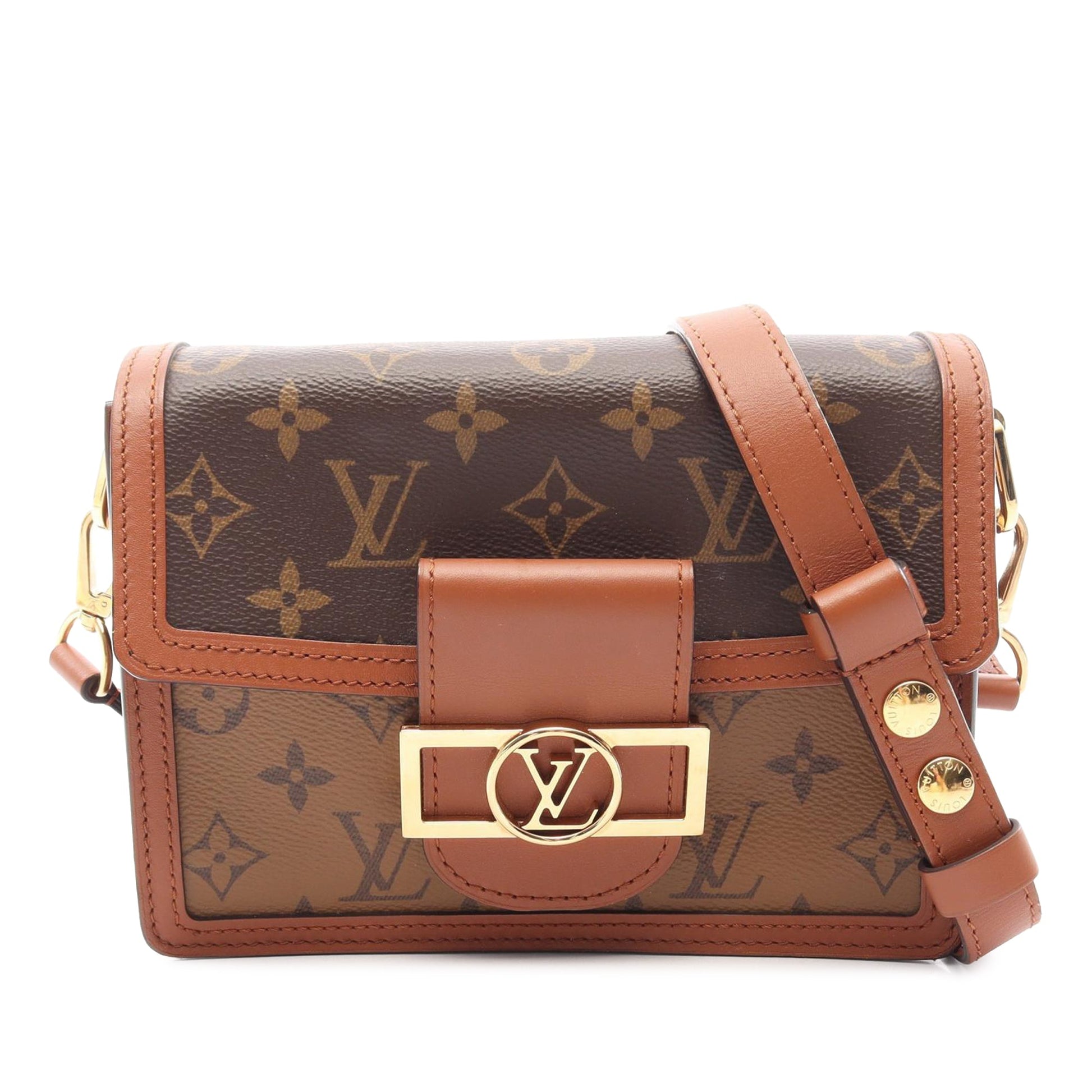 Louis Vuitton Monogram Reverse Mini Dauphine