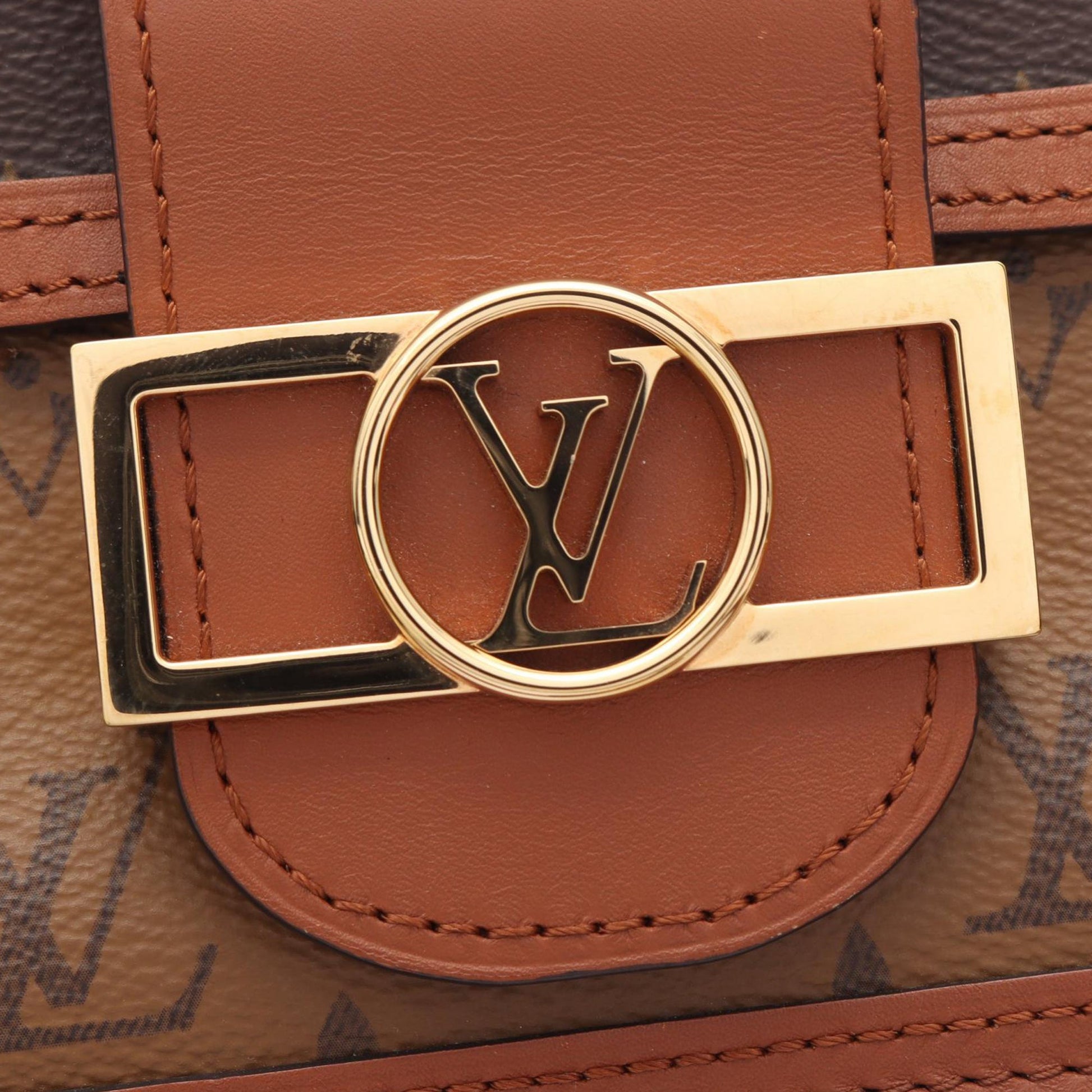 Louis Vuitton Monogram Reverse Mini Dauphine