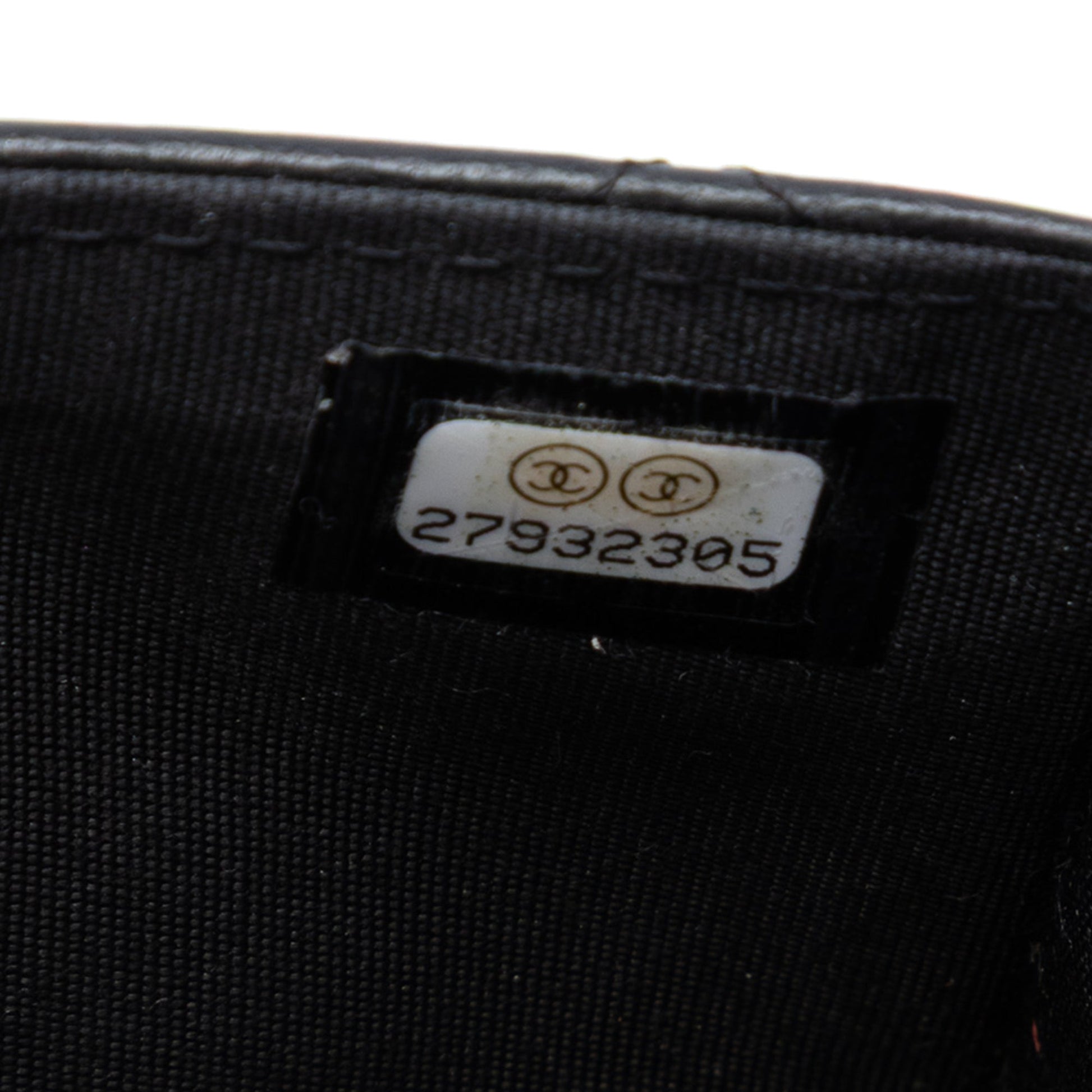 Chanel Quilted Lambskin Front Pocket Clutch With Chain