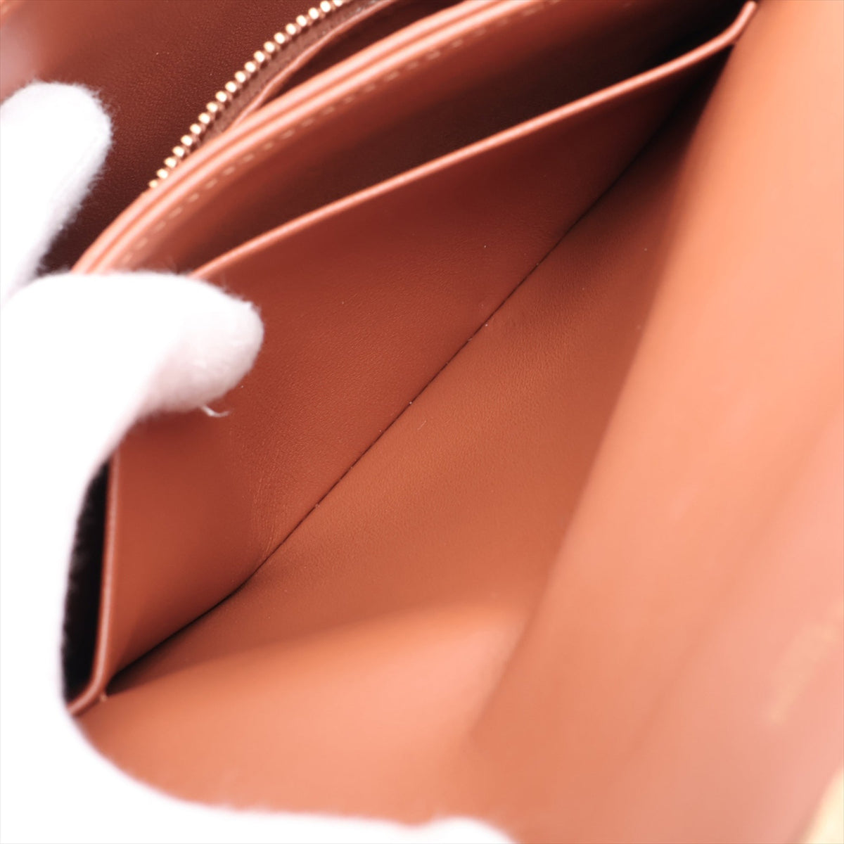 Celine Classique Triomphe Coated Canvas and Calfskin Triomphe Crossbody — Brown