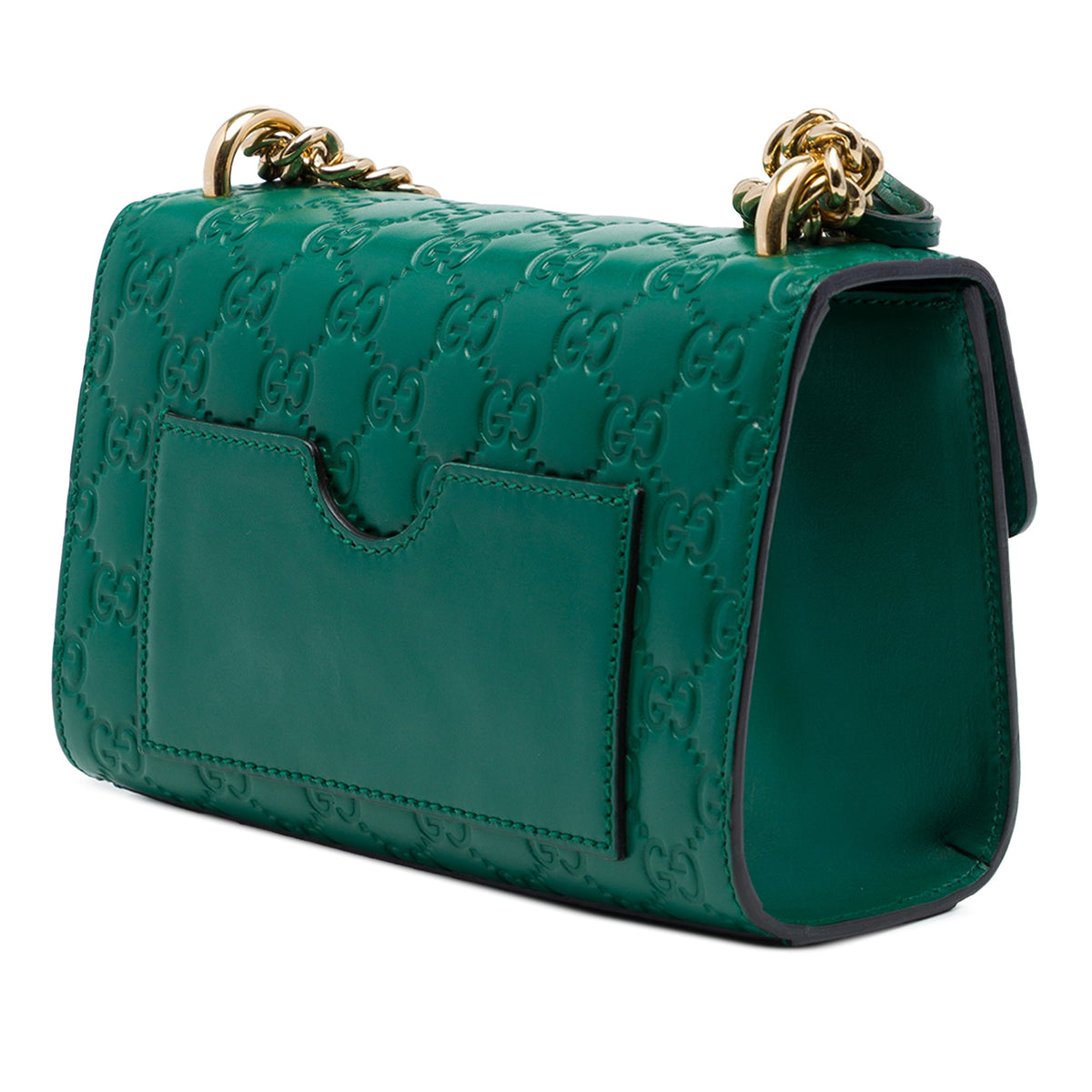 Gucci Small Guccissima Padlock Crossbody