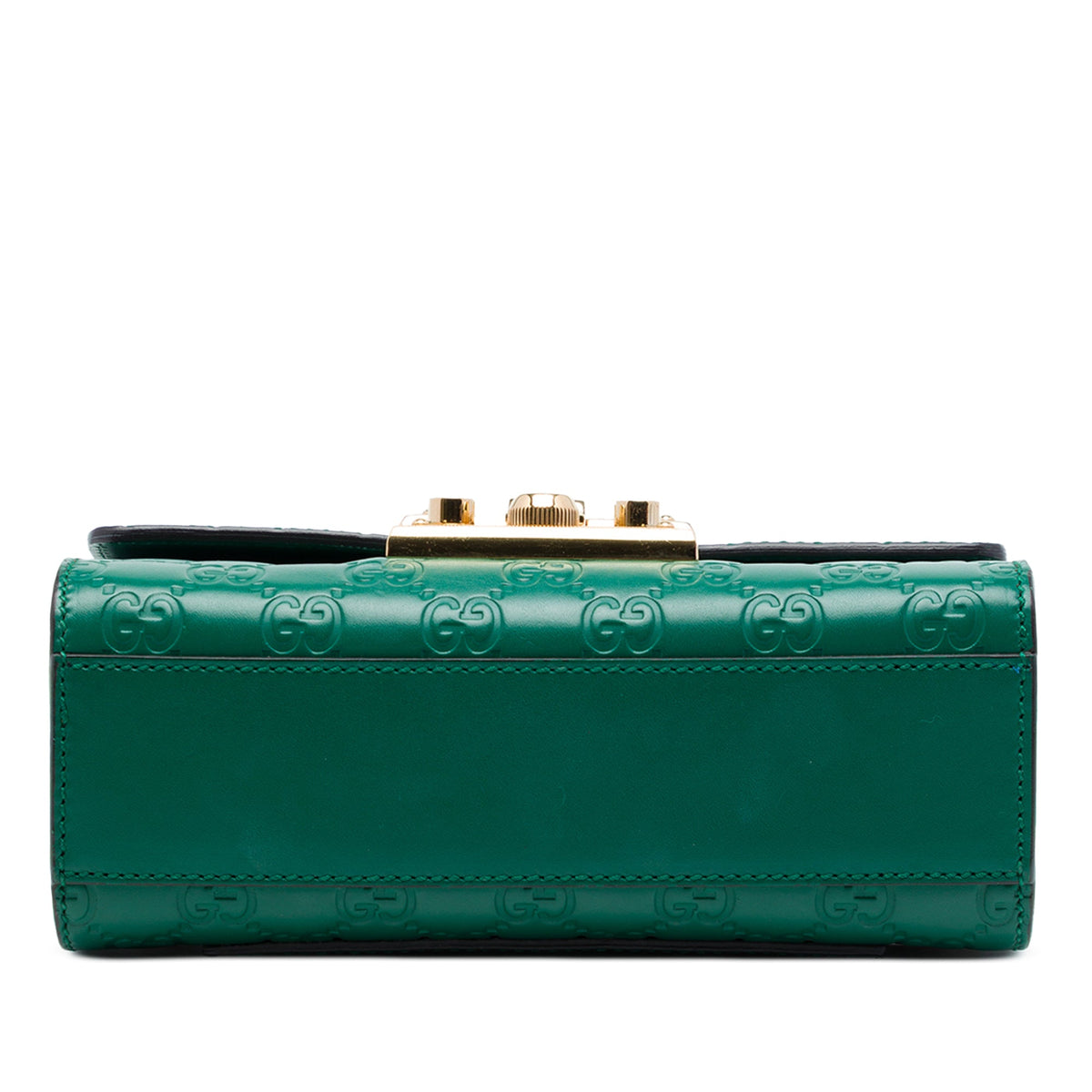 Gucci Small Guccissima Padlock Crossbody