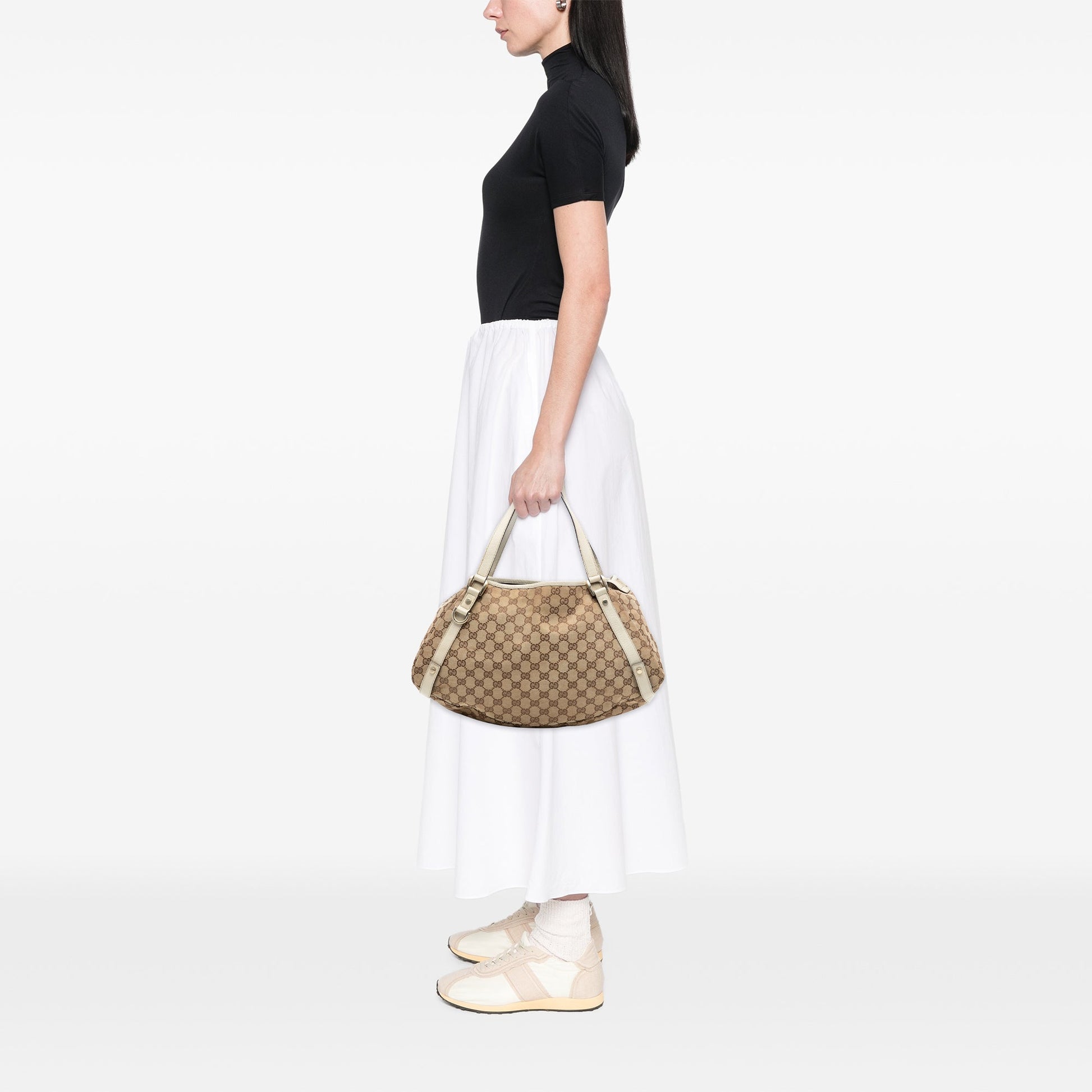 Gucci GG Canvas Abbey D Ring Tote