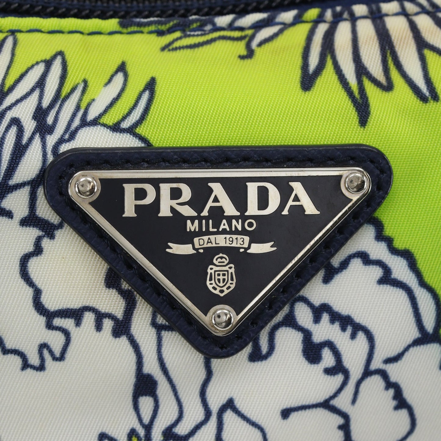 Prada Tessuto Stampato Satchel