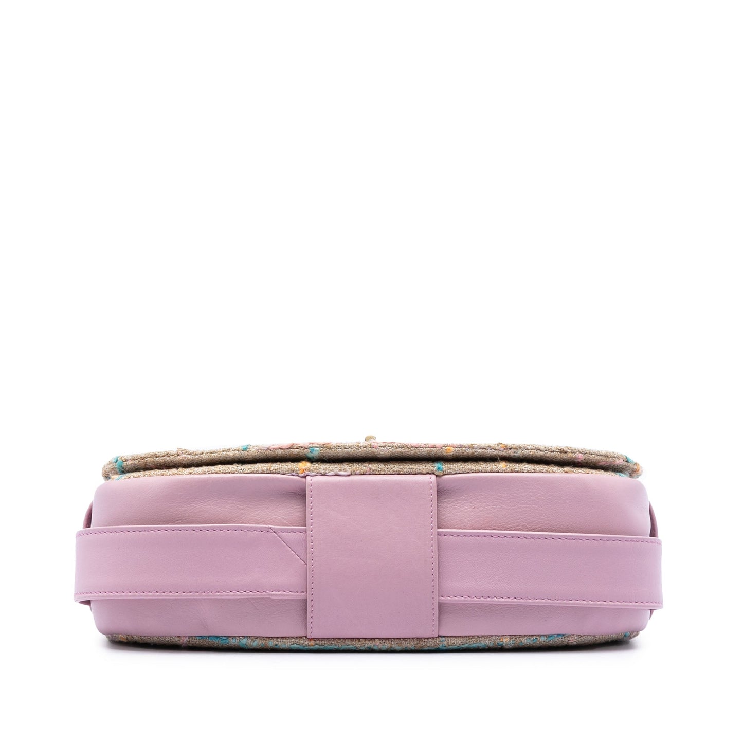 Chanel Chocolate Bar Tweed Mademoiselle Turnlock Flap