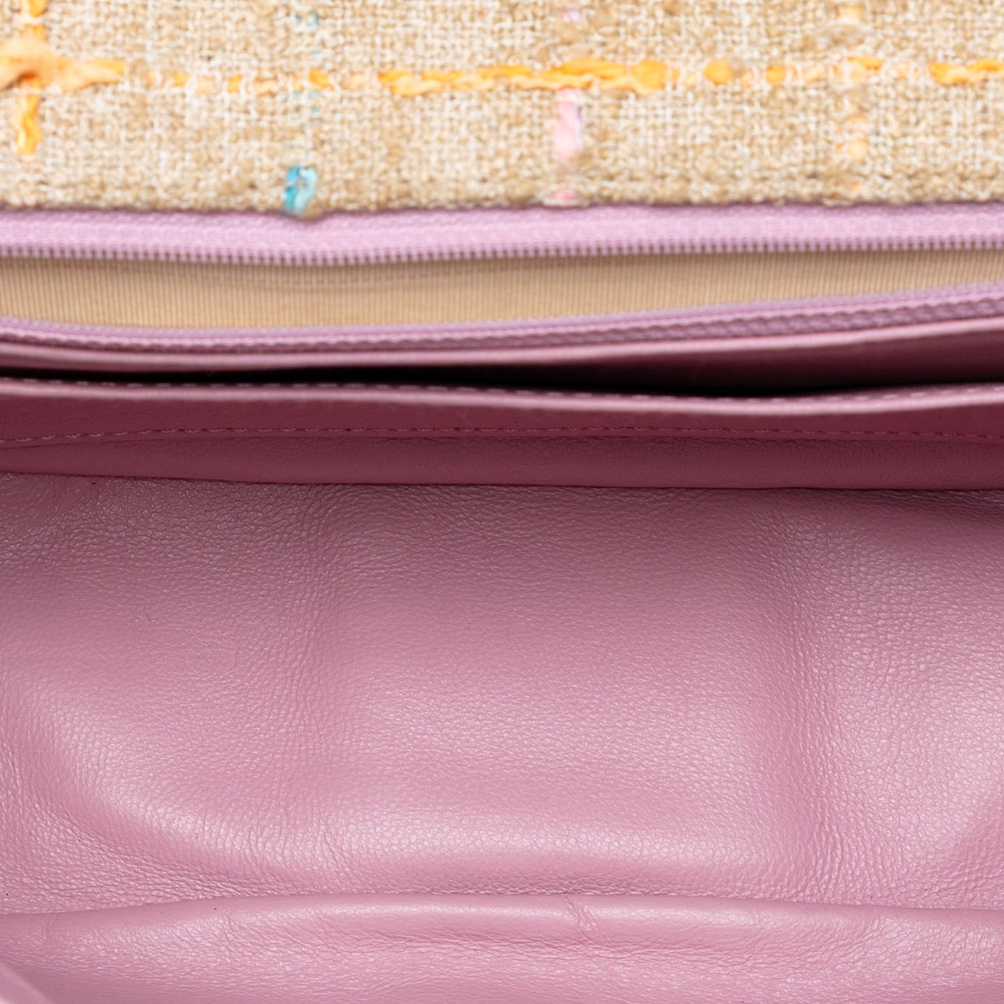 Chanel Chocolate Bar Tweed Mademoiselle Turnlock Flap