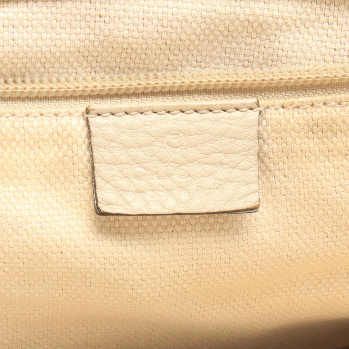 Gucci Leather Web Messenger Bag — White