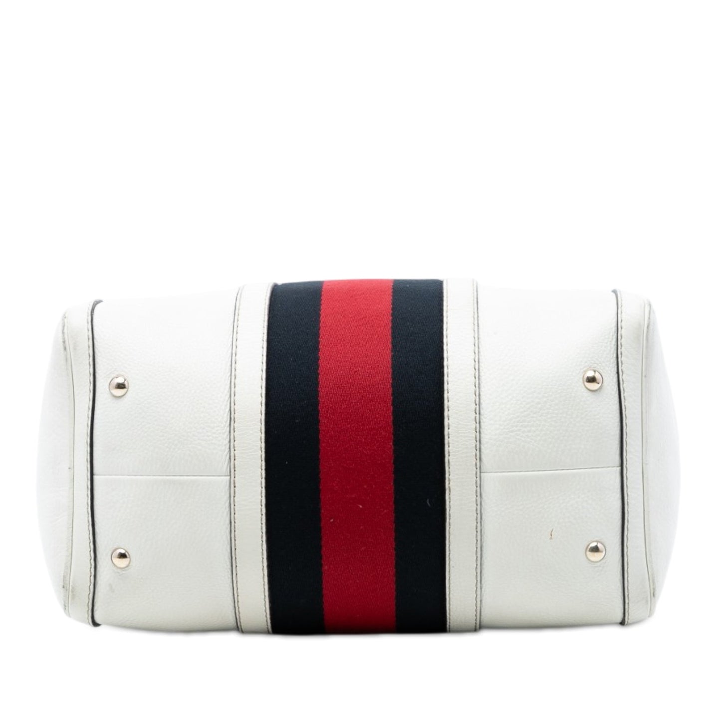 Gucci Medium Calfskin Web Joy Boston Bag