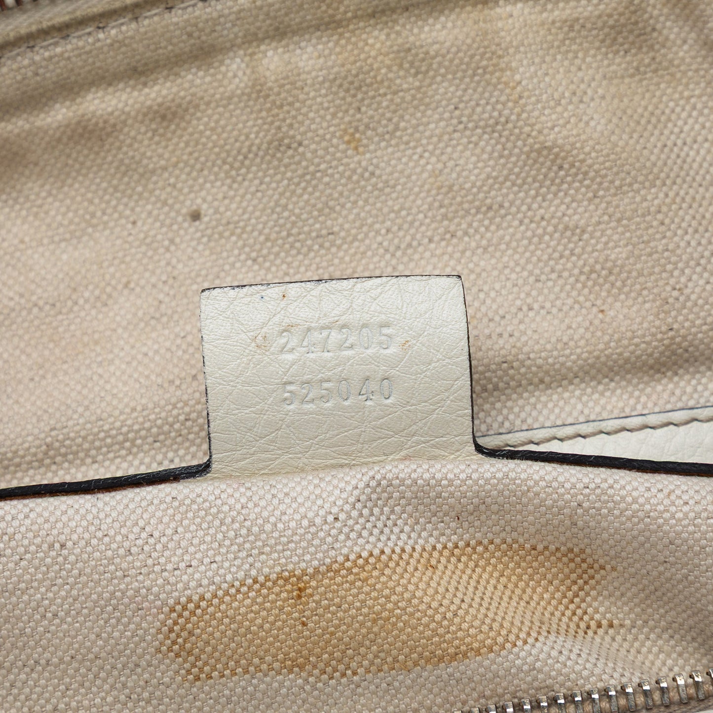 Gucci Medium Calfskin Web Joy Boston Bag