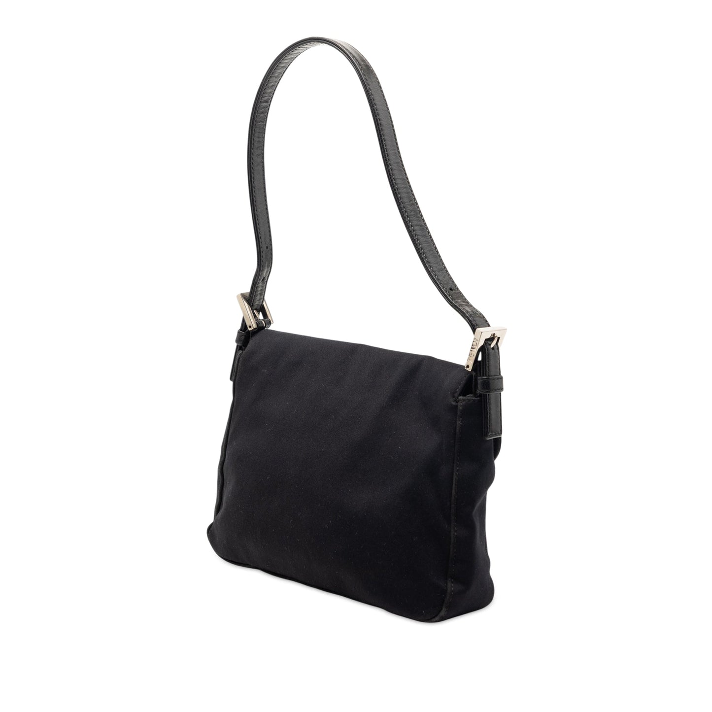 Fendi Cotton Flap Shoulder Bag