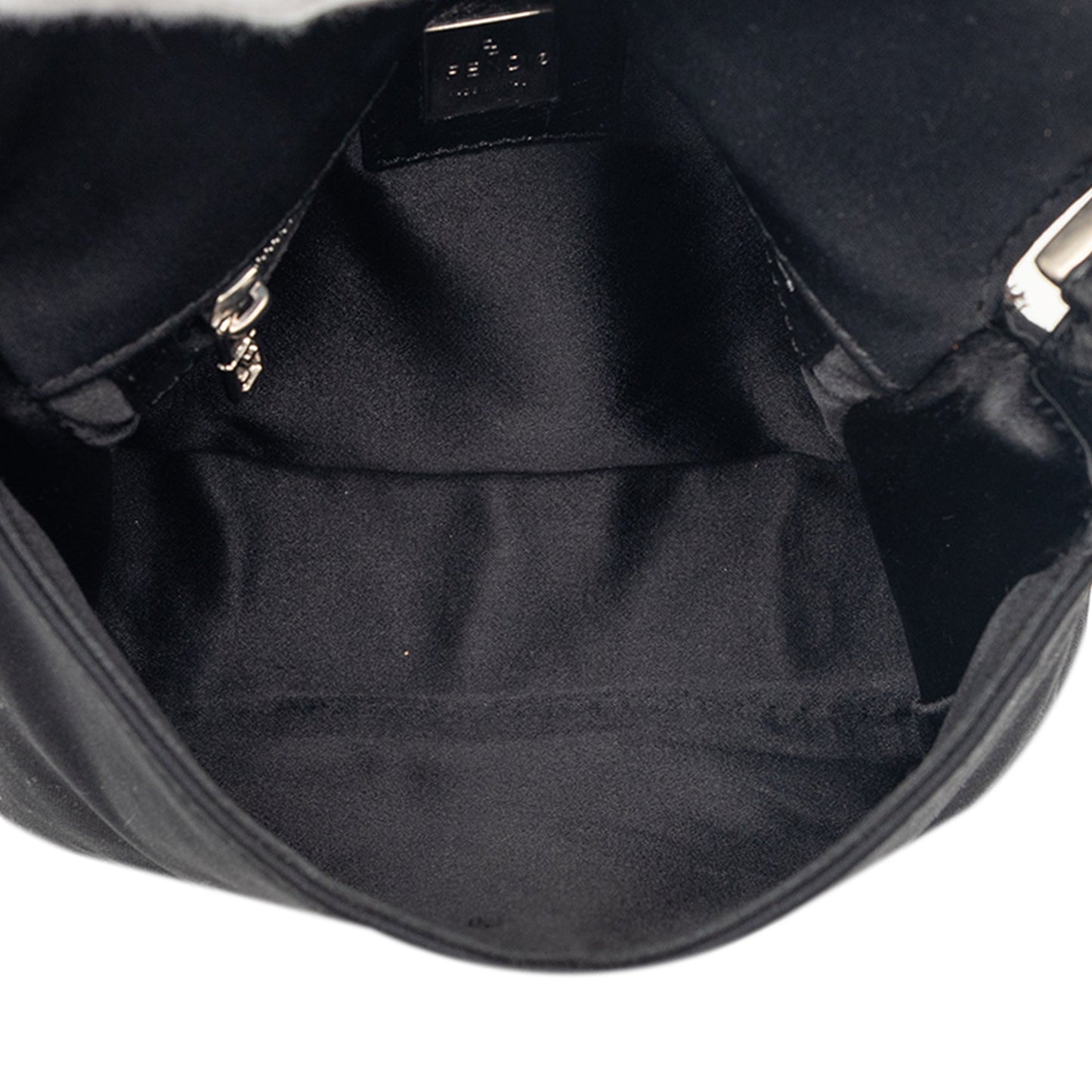 Fendi Cotton Flap Shoulder Bag