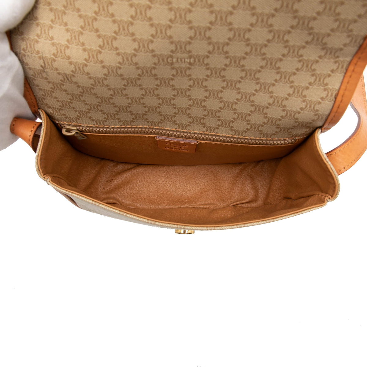 Celine Macadam Coated Canvas Crossbody
