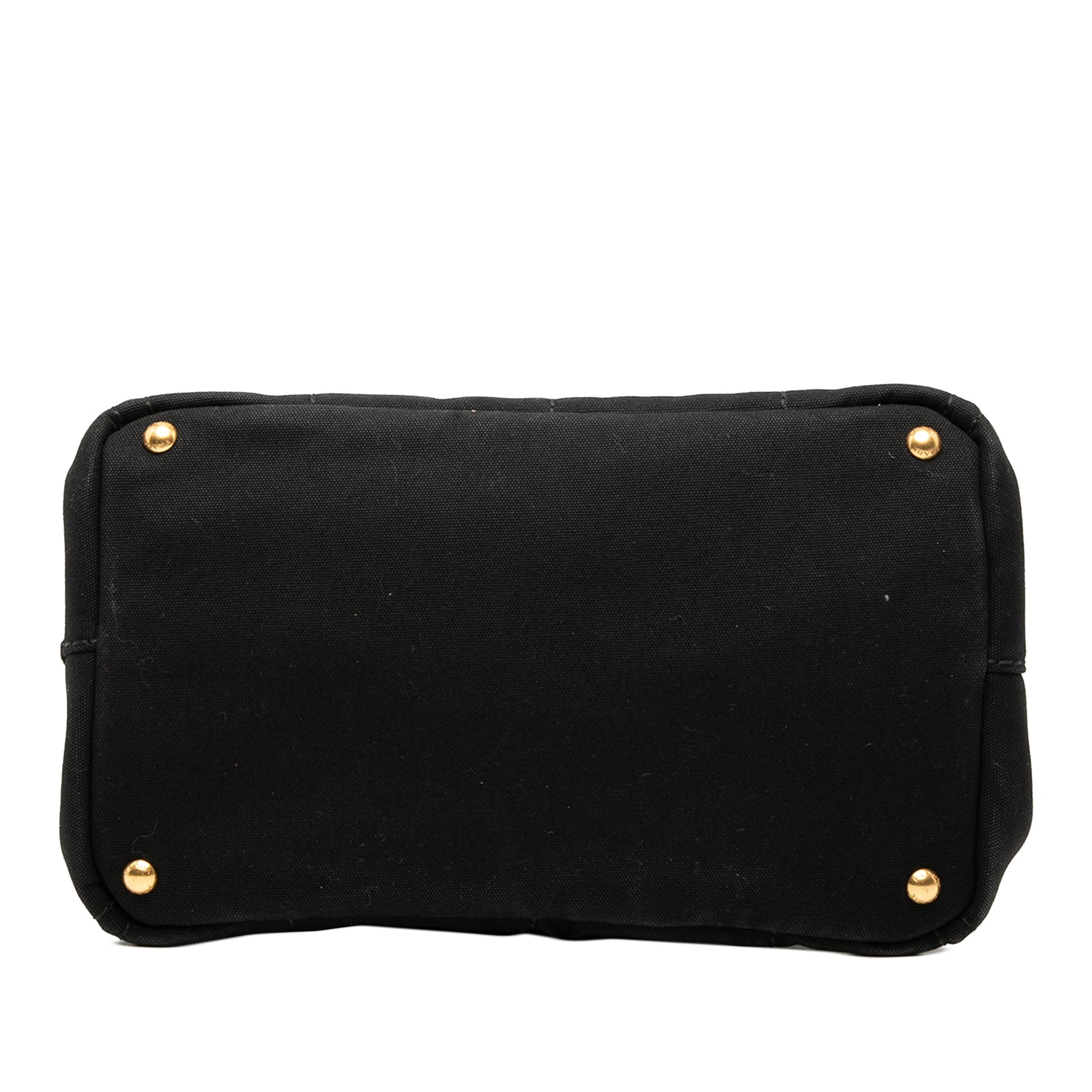 Prada Canvas Canapa Logo Satchel