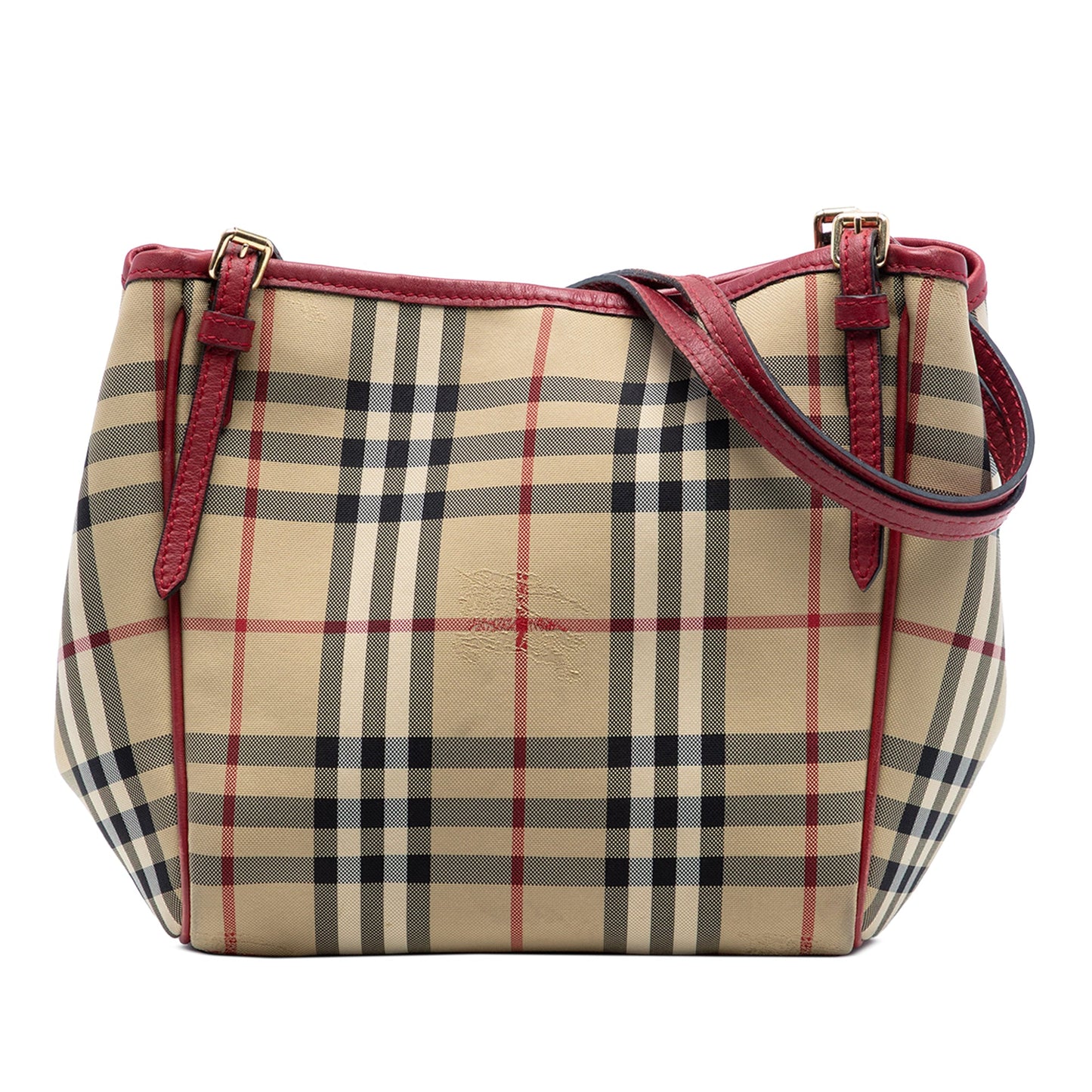 Small Haymarket Check Canvas Canterbury Tote