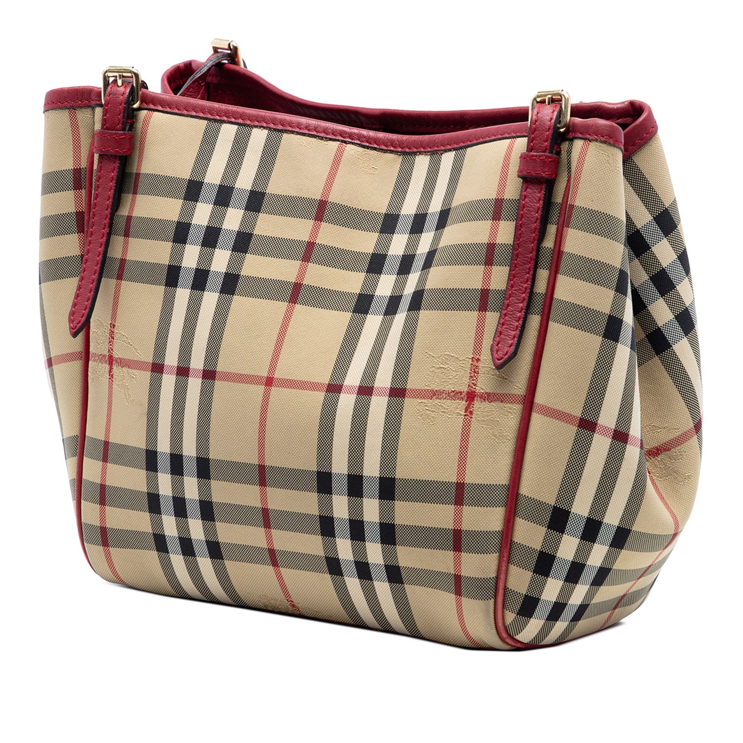 Small Haymarket Check Canvas Canterbury Tote