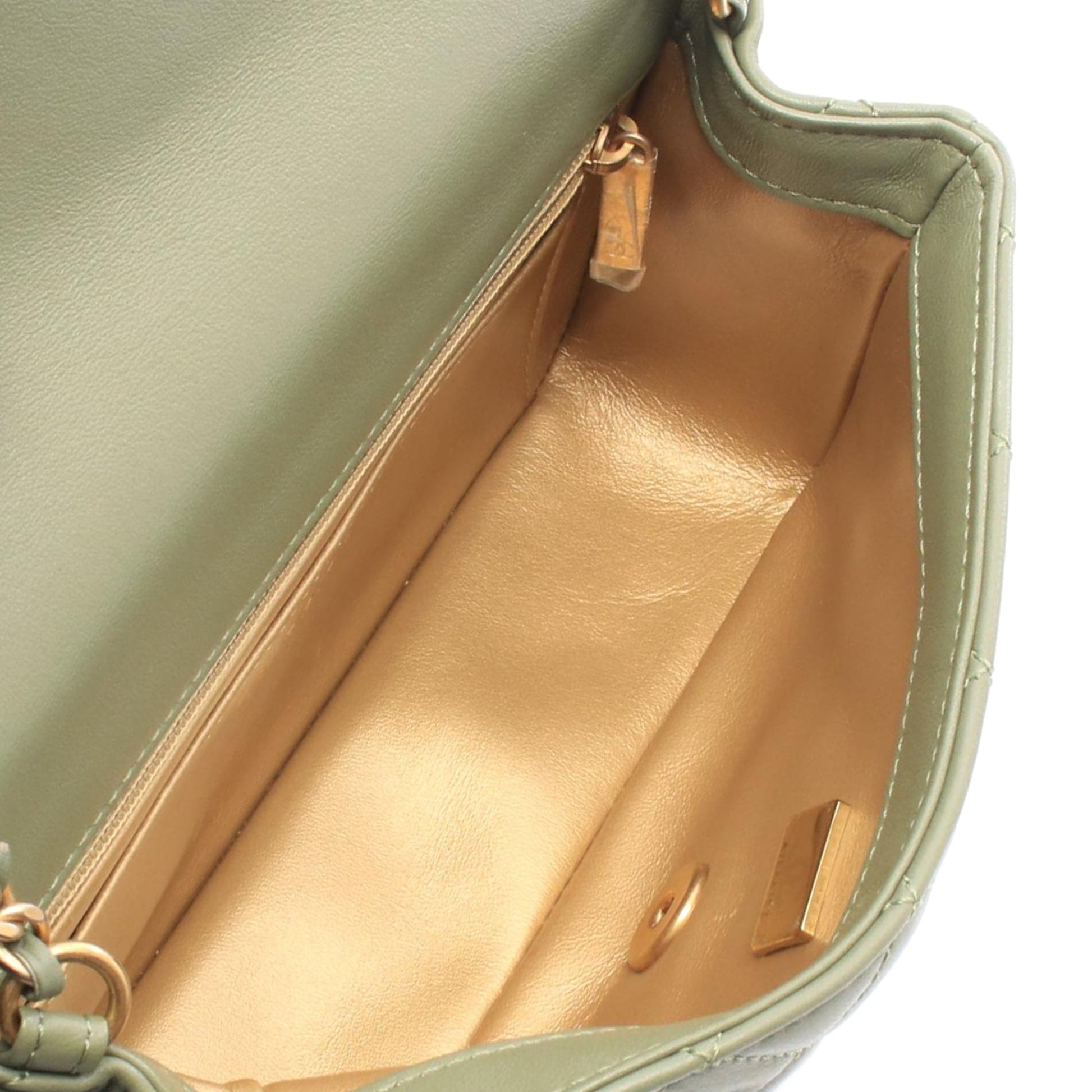 Chanel Mini Rectangular Classic Lambskin Pearl Crush Single Flap