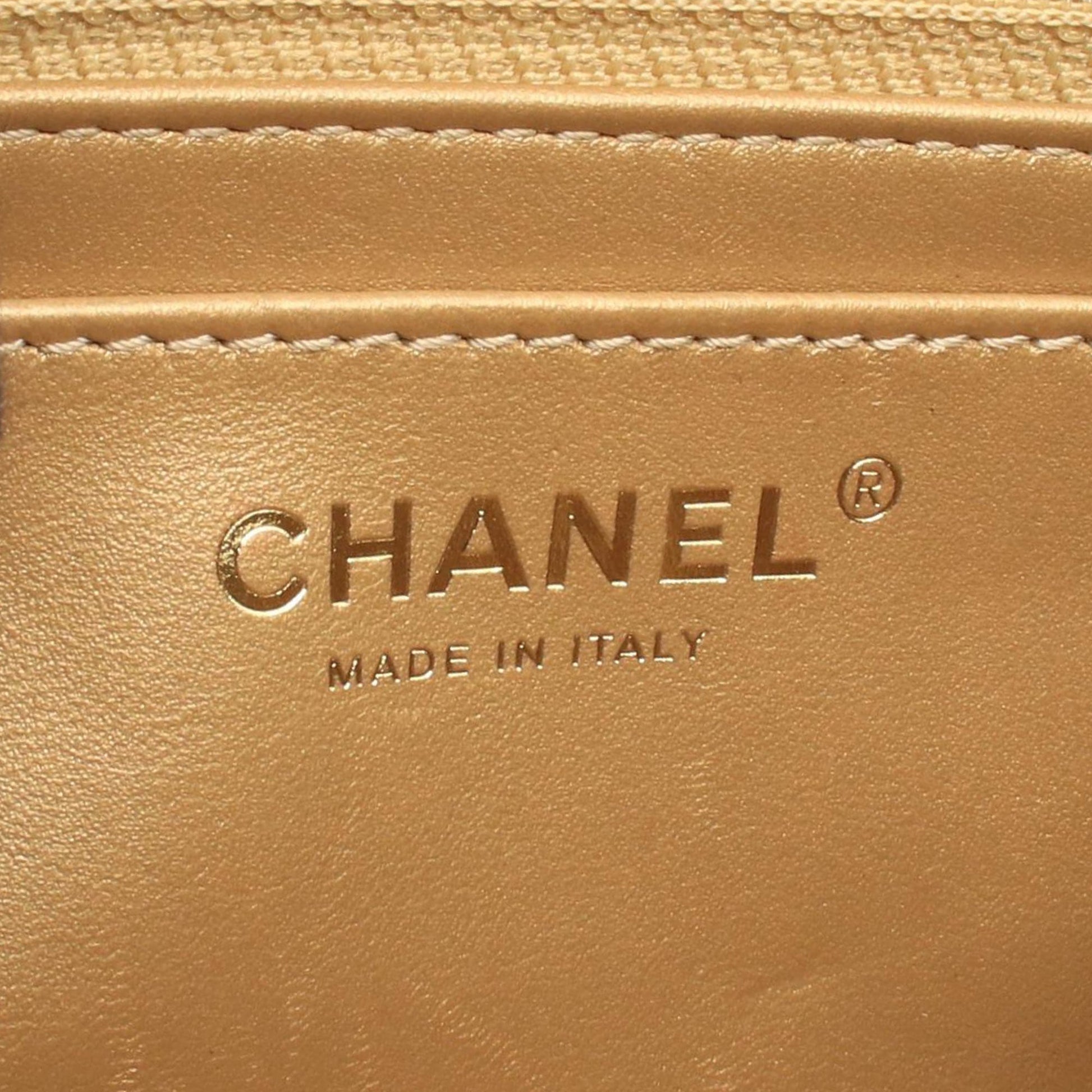 Chanel Mini Rectangular Classic Lambskin Pearl Crush Single Flap