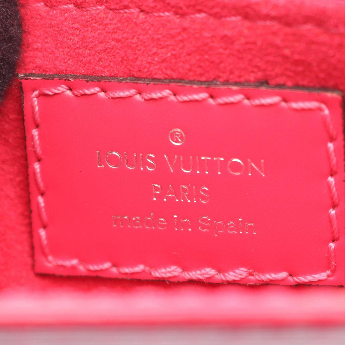 Louis Vuitton Epi Petit Sac Plat