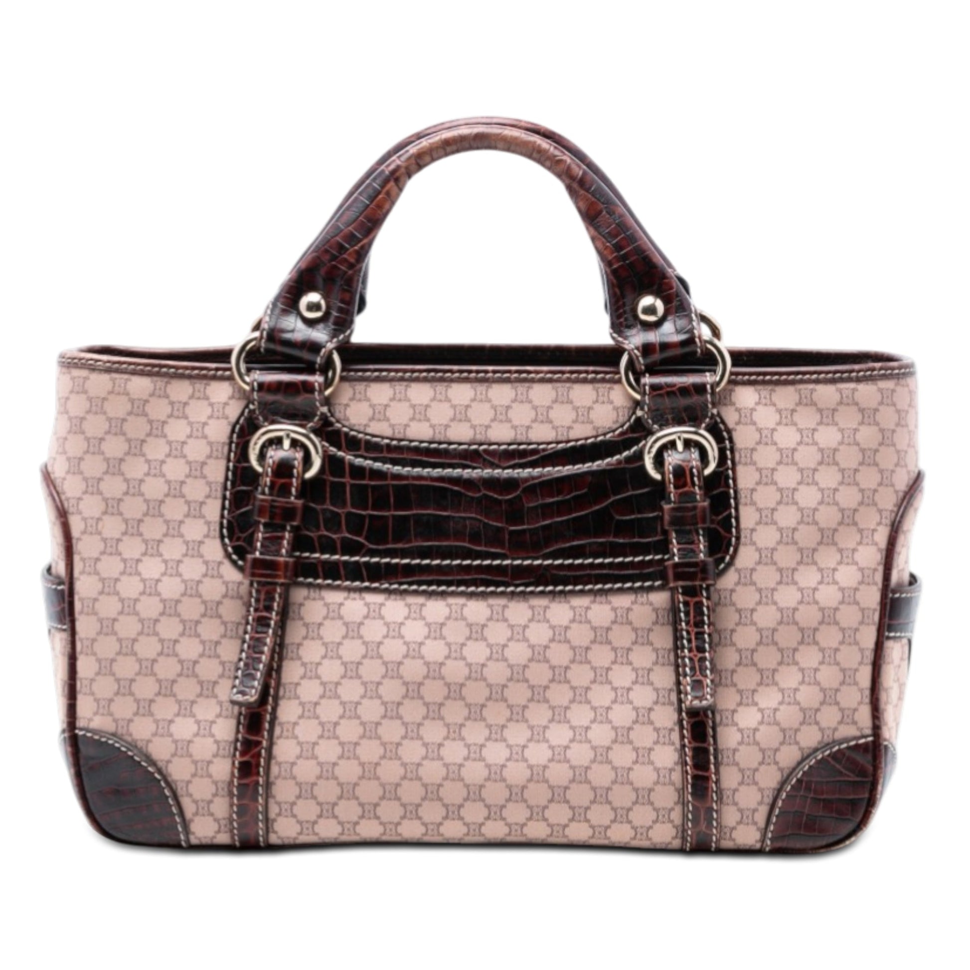 Celine Macadam Canvas Boogie Handbag
