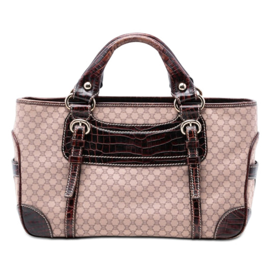 Celine Macadam Canvas Boogie Handbag
