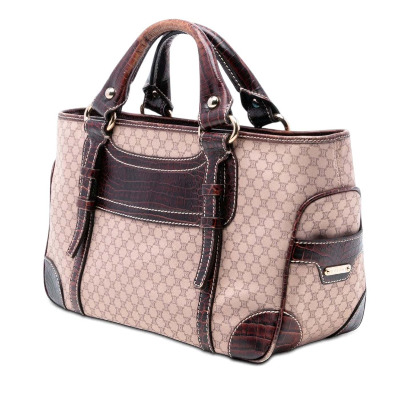 Celine Macadam Canvas Boogie Handbag