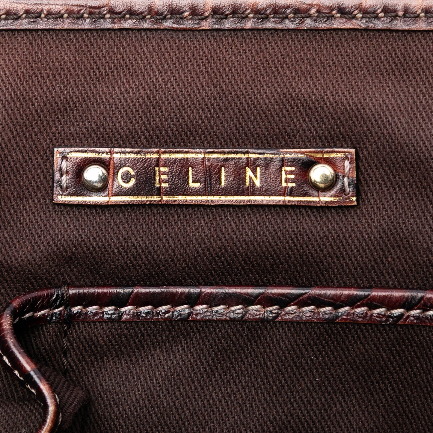 Celine Macadam Canvas Boogie Handbag