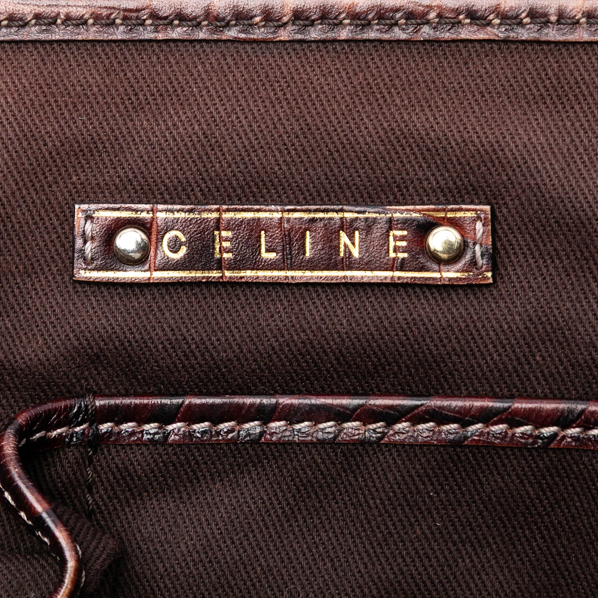 Celine Macadam Canvas Boogie Handbag