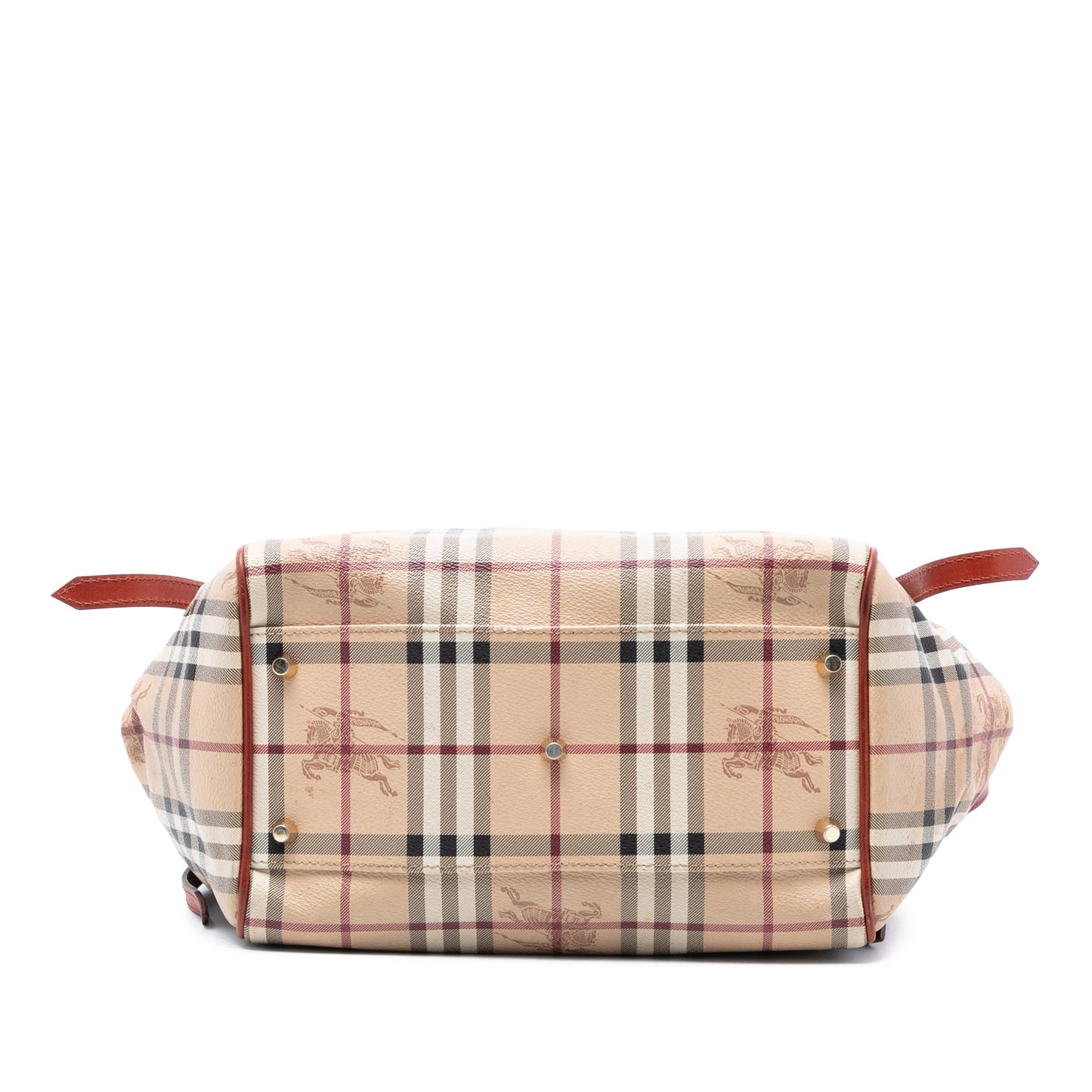 Burberry Small Haymarket Check Coated Canvas Canterbury Tote