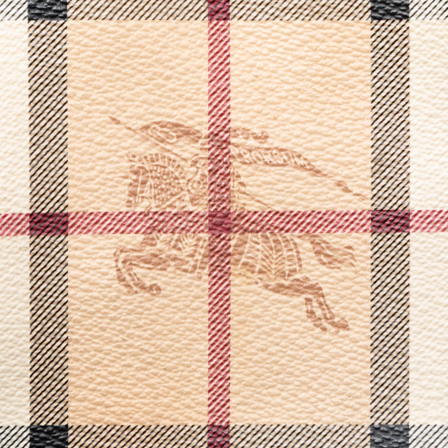 Burberry Small Haymarket Check Coated Canvas Canterbury Tote