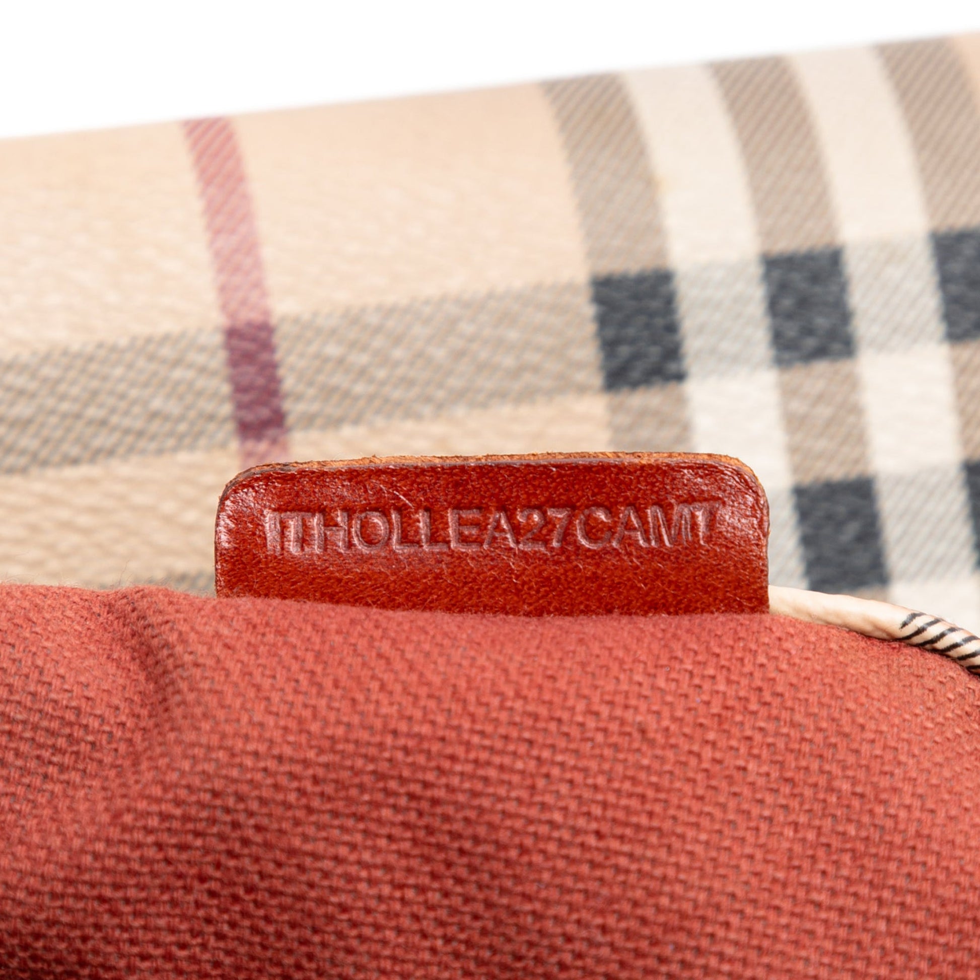 Burberry Small Haymarket Check Coated Canvas Canterbury Tote